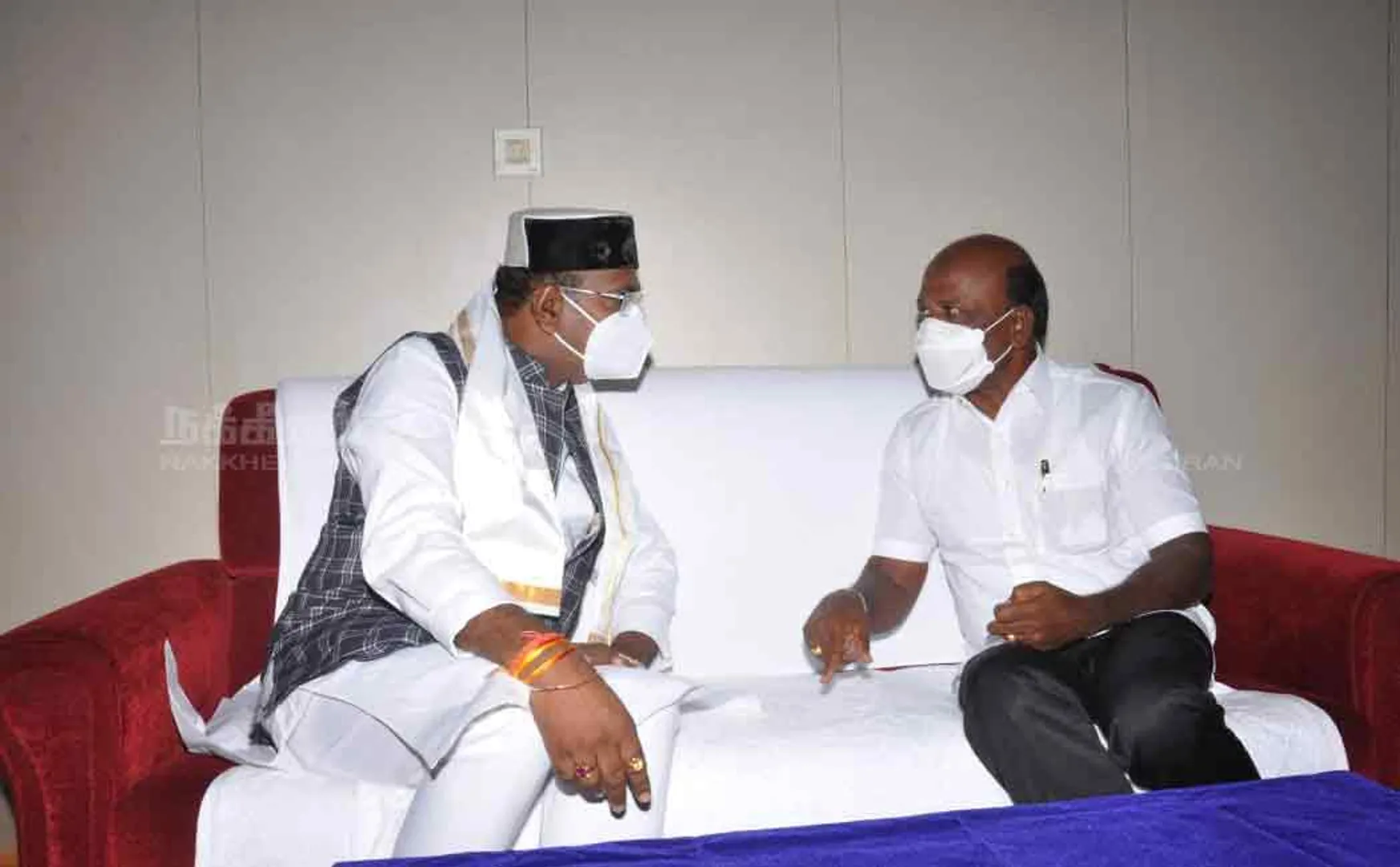 MP Minister Vishvas Sarang met Minister Ma.Subramaniyan 