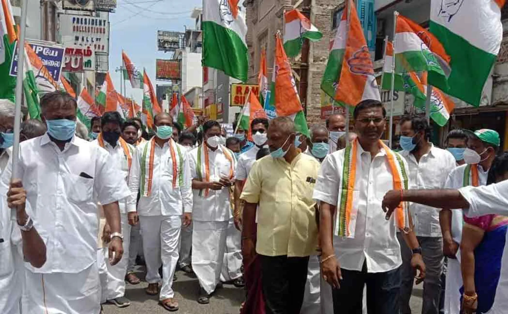 Pegasus issue pondicherry congress members struggle 