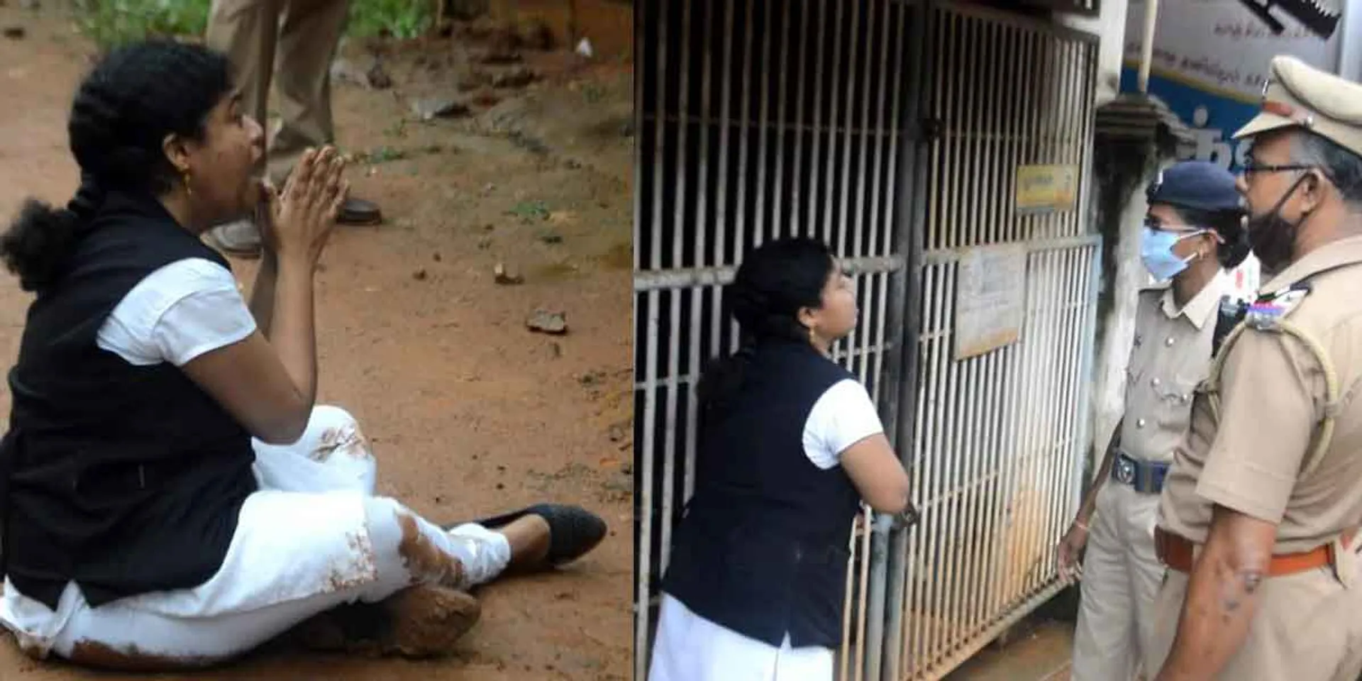 Dowry cruelty .... Female lawyer crying in front of husband's house!