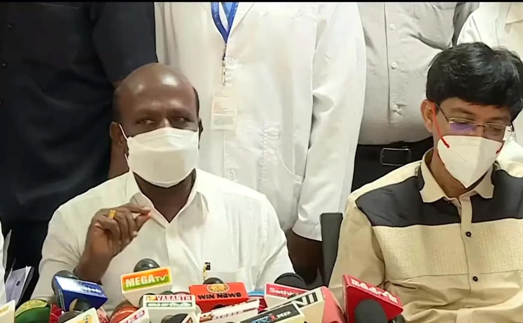 CHENNAI EGMORE HOSPITAL HEALTH MINISTER PRESSMEET 