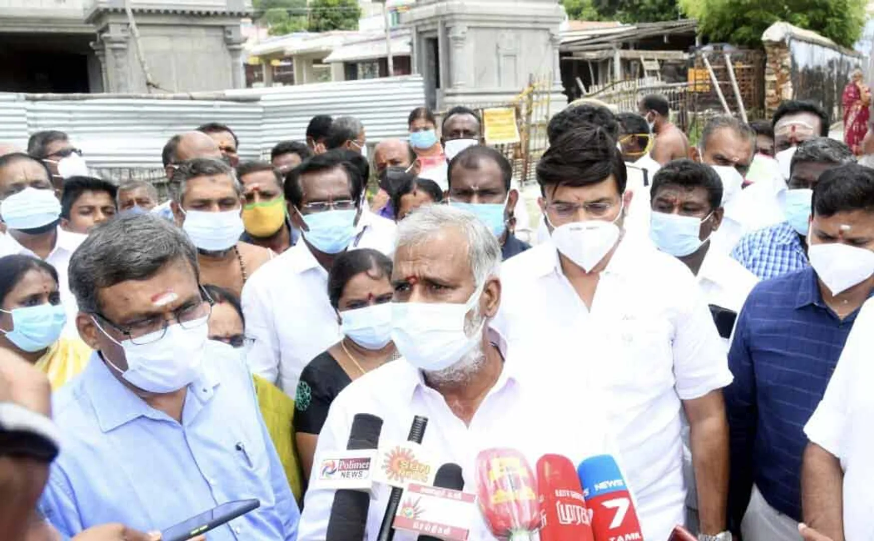 "The project of all castes becoming priests will be fully implemented in 100 days." - Minister Sekarbabu