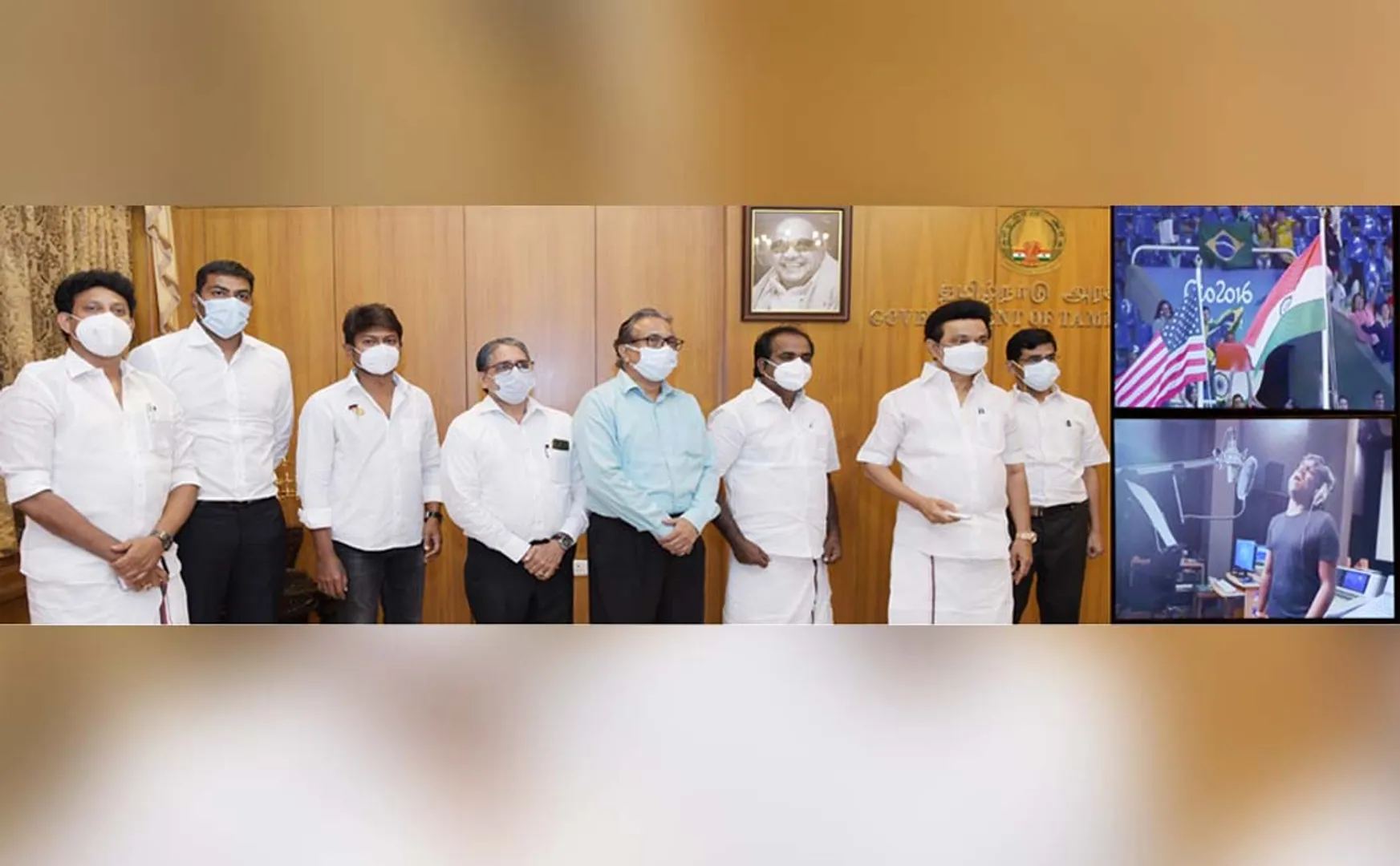 Chief Minister MK Stalin has released the song "Venru Va Veerarkale"!