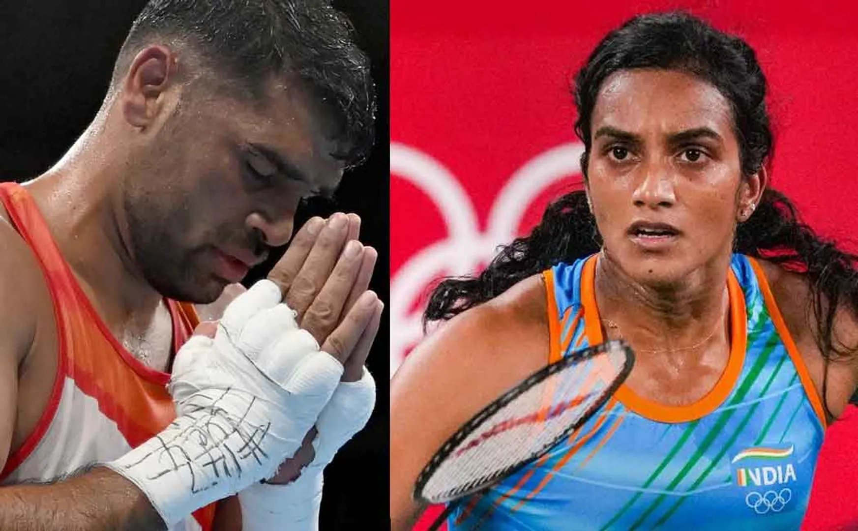 pv sindhu and satish kumar 