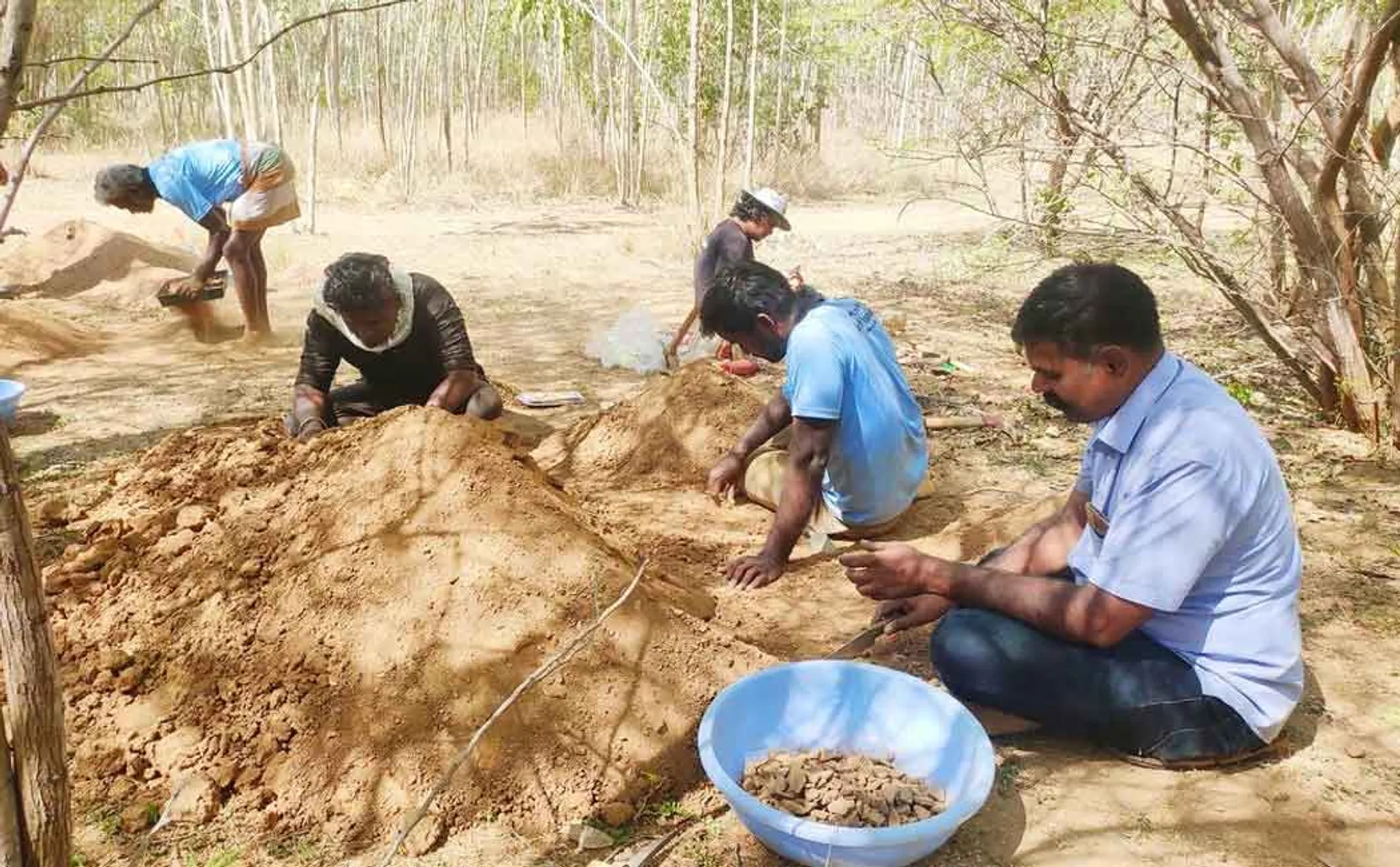 Materials found on the 2nd day of the excavation at Porpanaikottai ..!