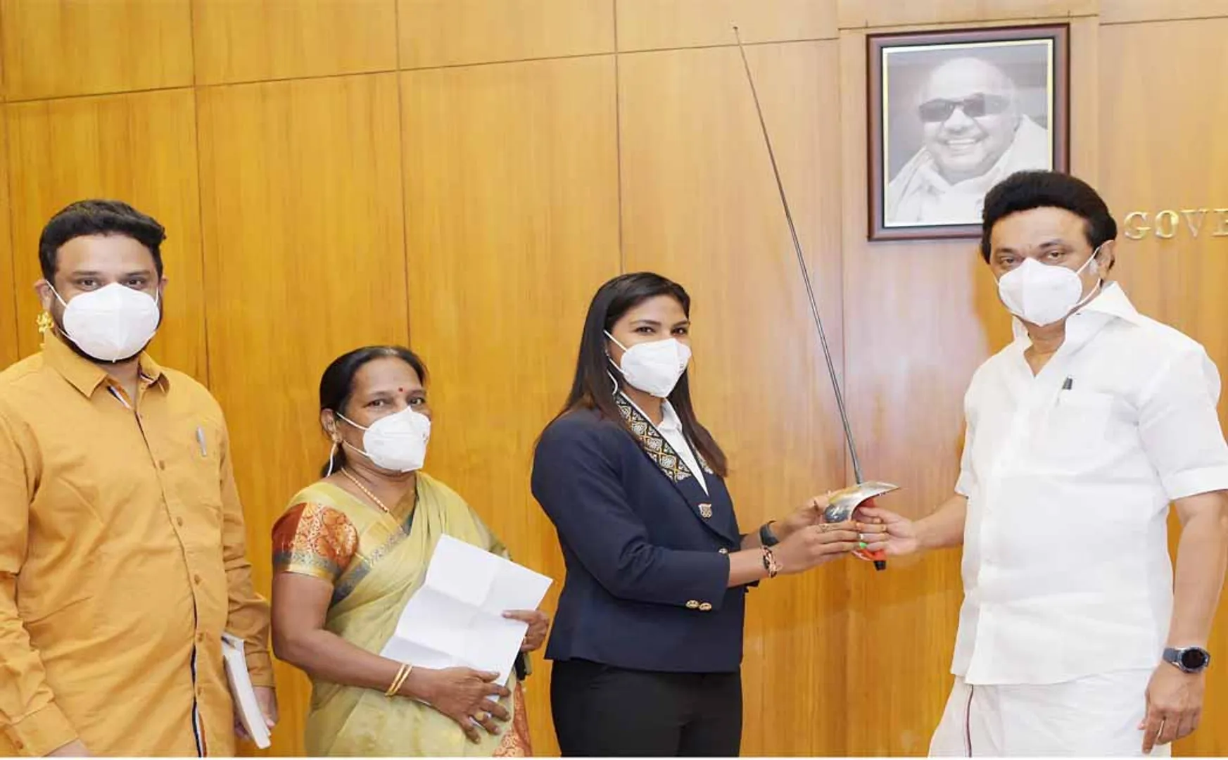 Congratulations to the Chief Minister to play effectively in the next Olympics!