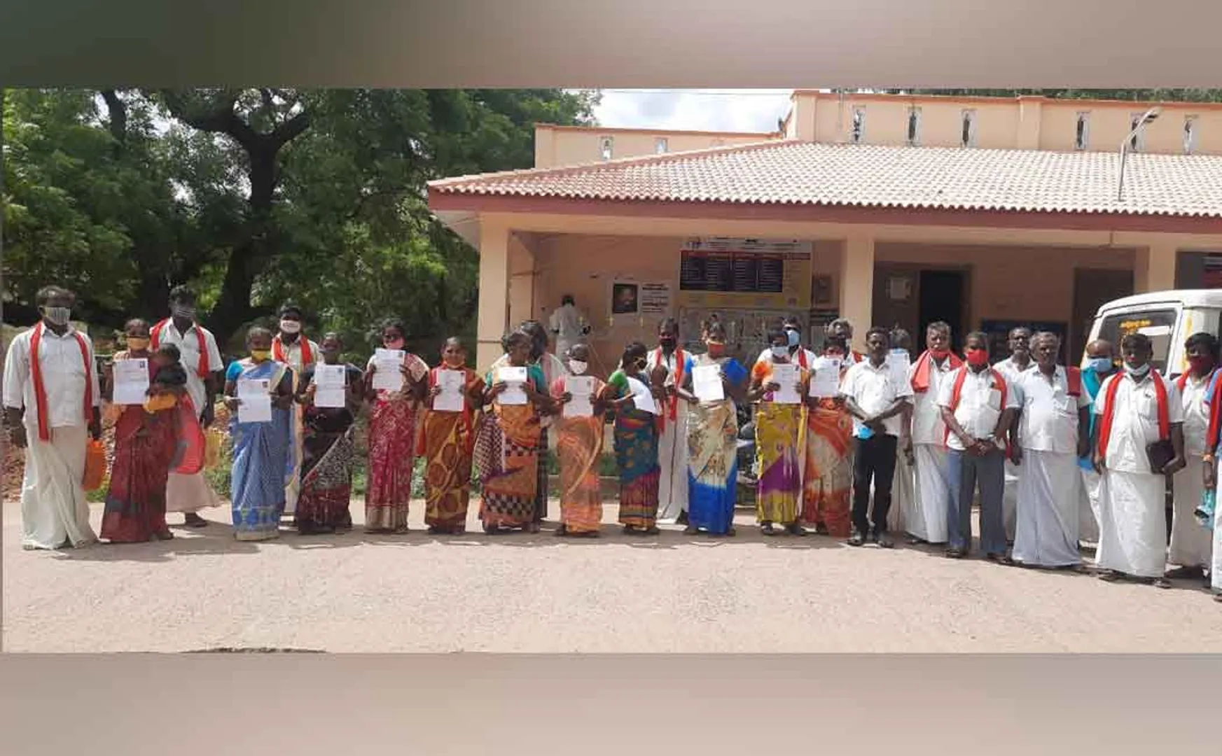 Petition on behalf of the Communist Party of India demanding a patta for the Hindu Adiyan community ..!