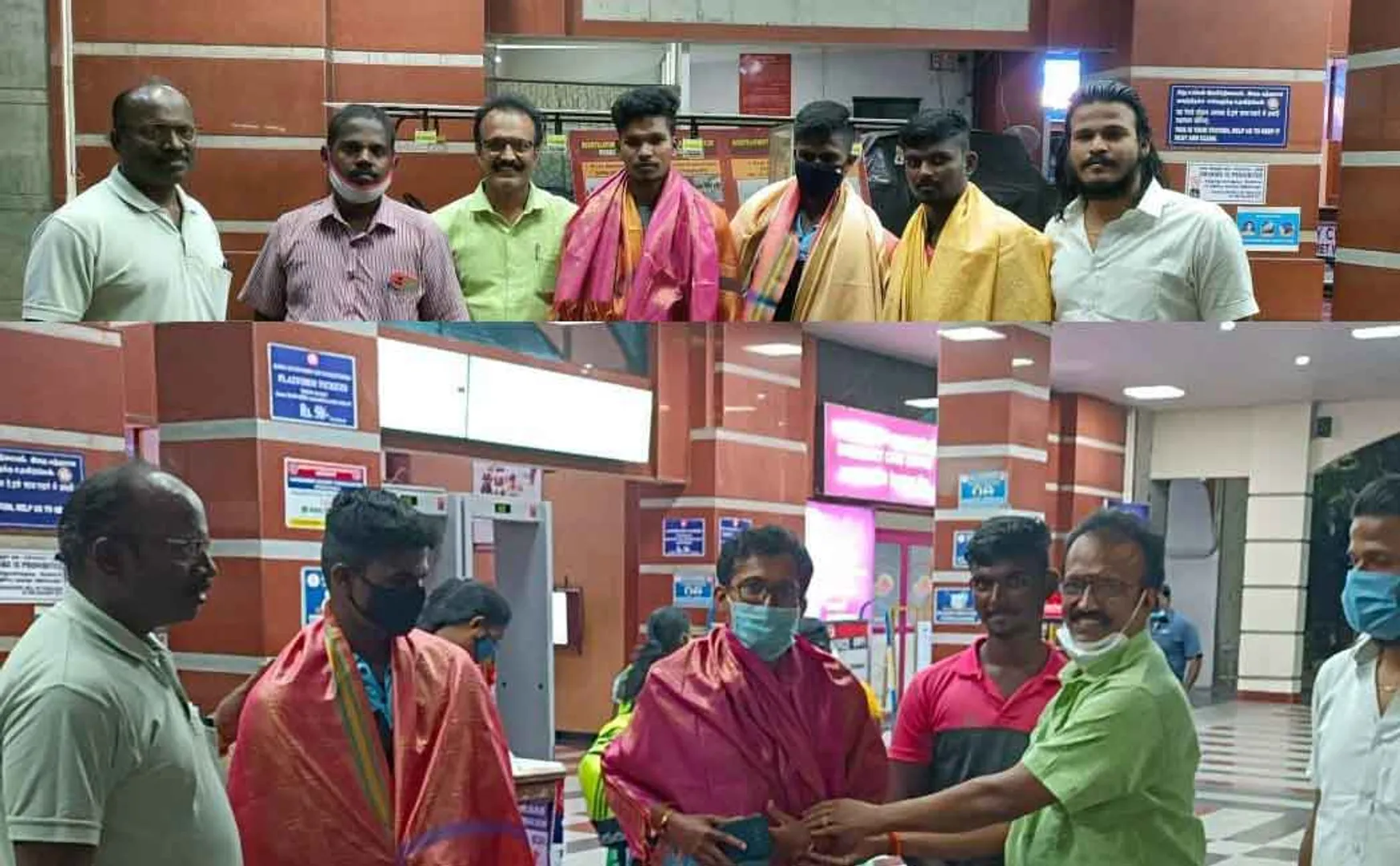 Good souls who donated money to poor players and sent them to the tournament
