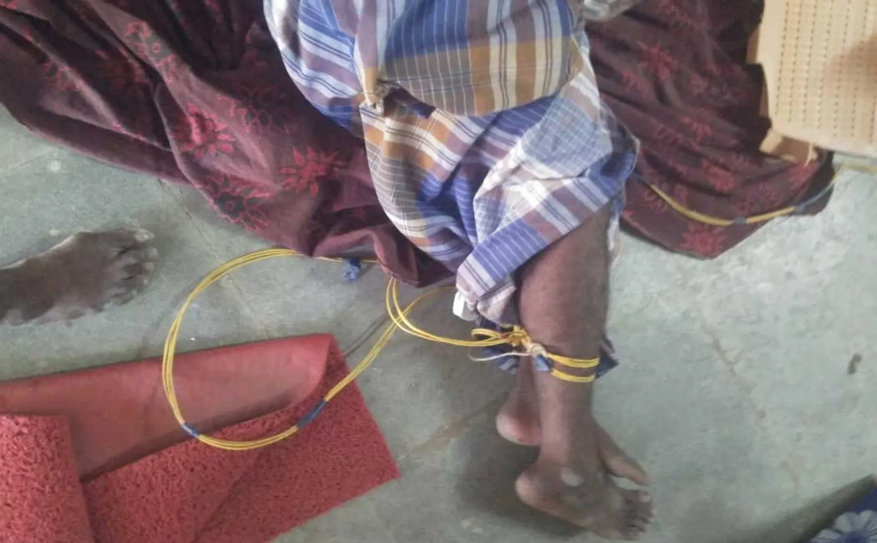 Two arrested for tying up and torturing night guard