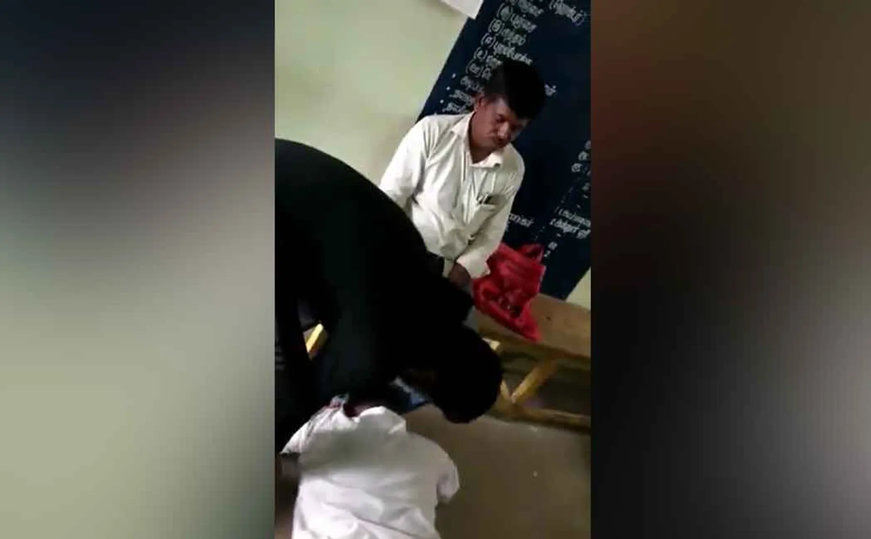 Caste atrocity that made a government employee fall on his feet  