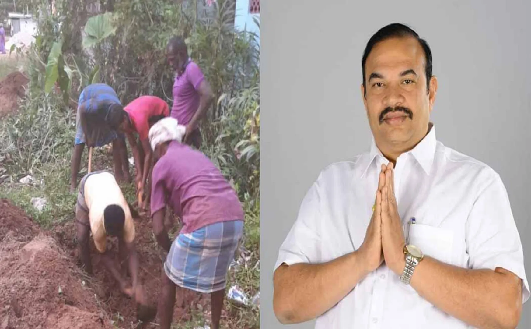 'No drinking water for a month'  Legislator who SOLUTION within 24 hours!