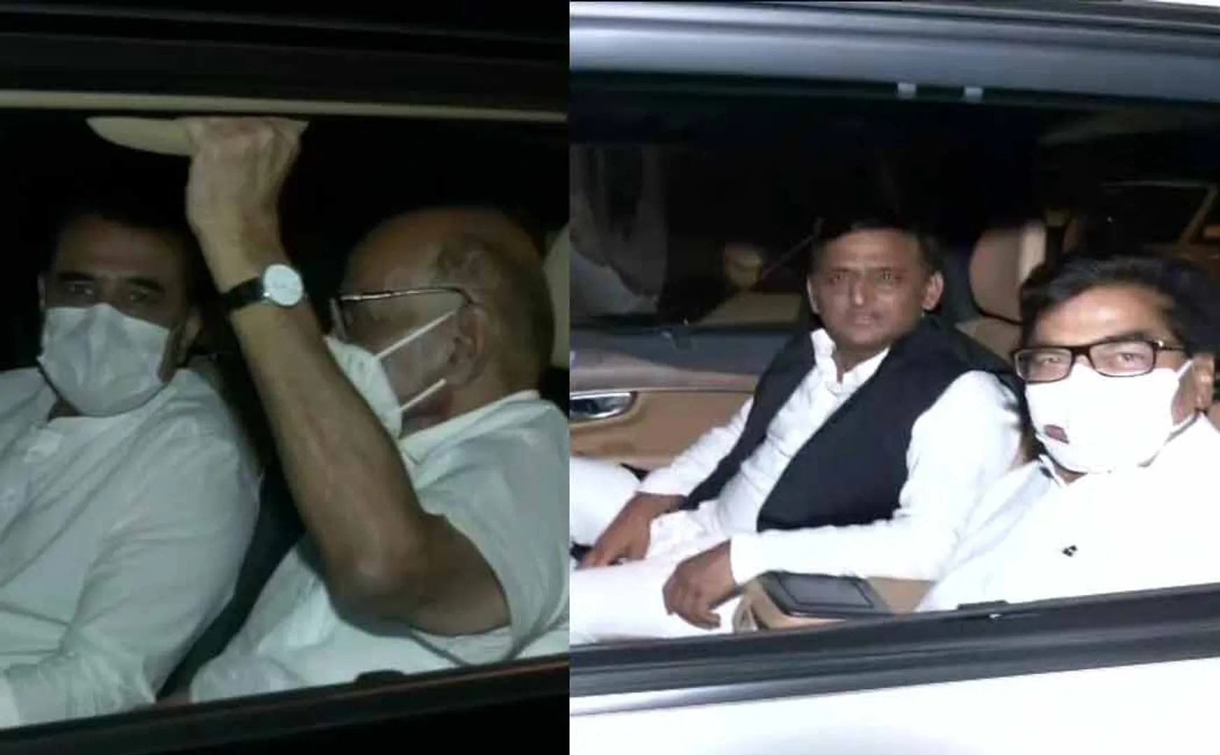 sharad pawar and akilesh yadhav 