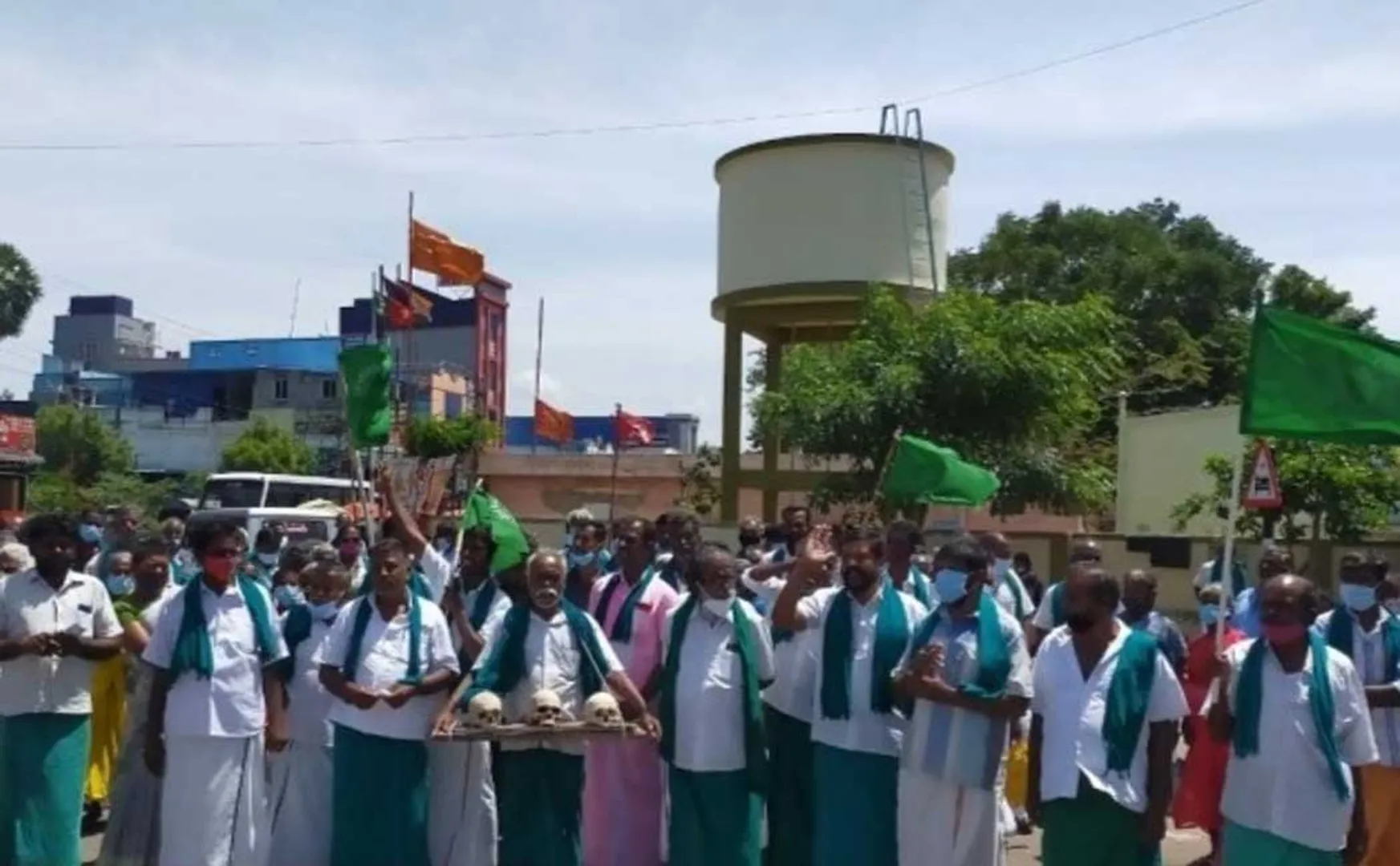 FARMERS TRICHY UNION GOVENRMENT AND MEKADATHU DAM 