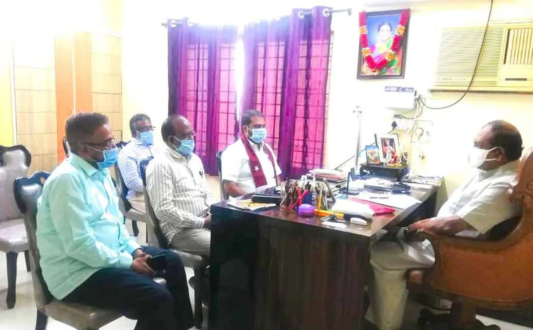 Tamimun Ansari meets Minority Commission Chairman Peter Alphonse ..!