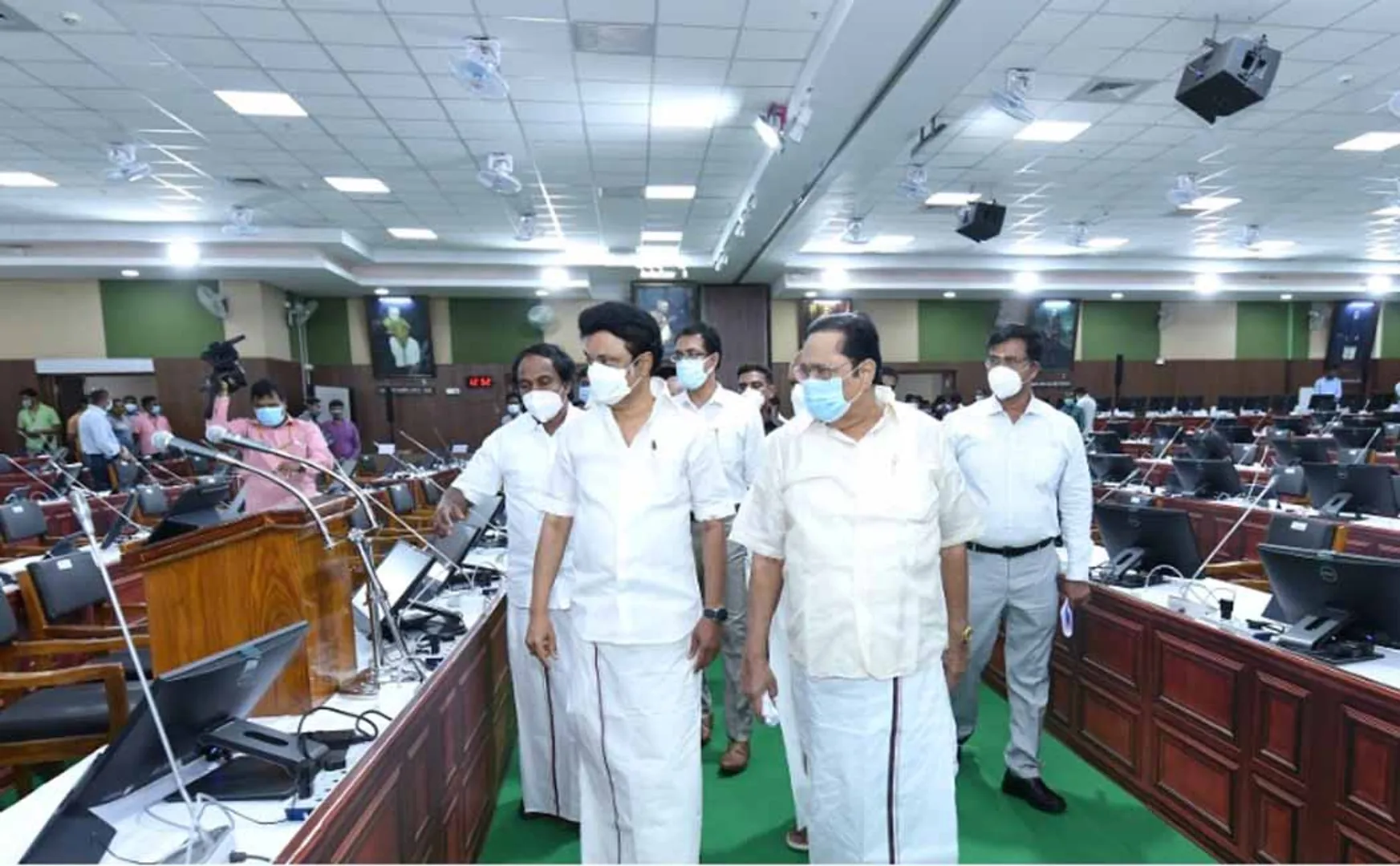 Chief Minister visits the venue where the assembly session will be held!