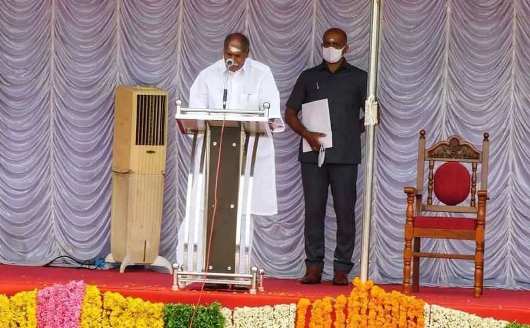 75TH INDEPENDENCE DAY OF INDIA CELEBRATION PUDUCHERRY CHIEF MINISTER SPEECH 