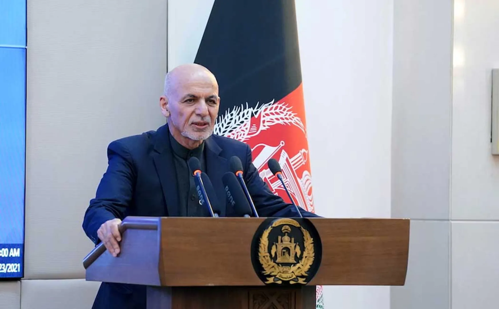 Where is Afghan President Ashraf Ghani? - Country that released official information!