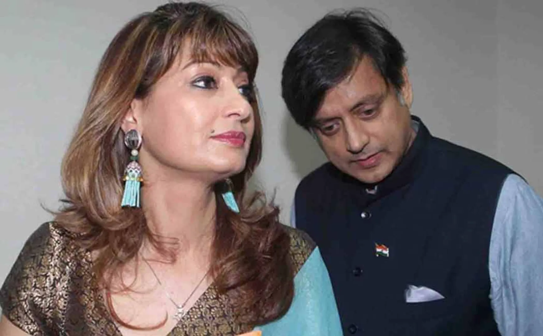 shashi tharoor - sunanda pushkar 