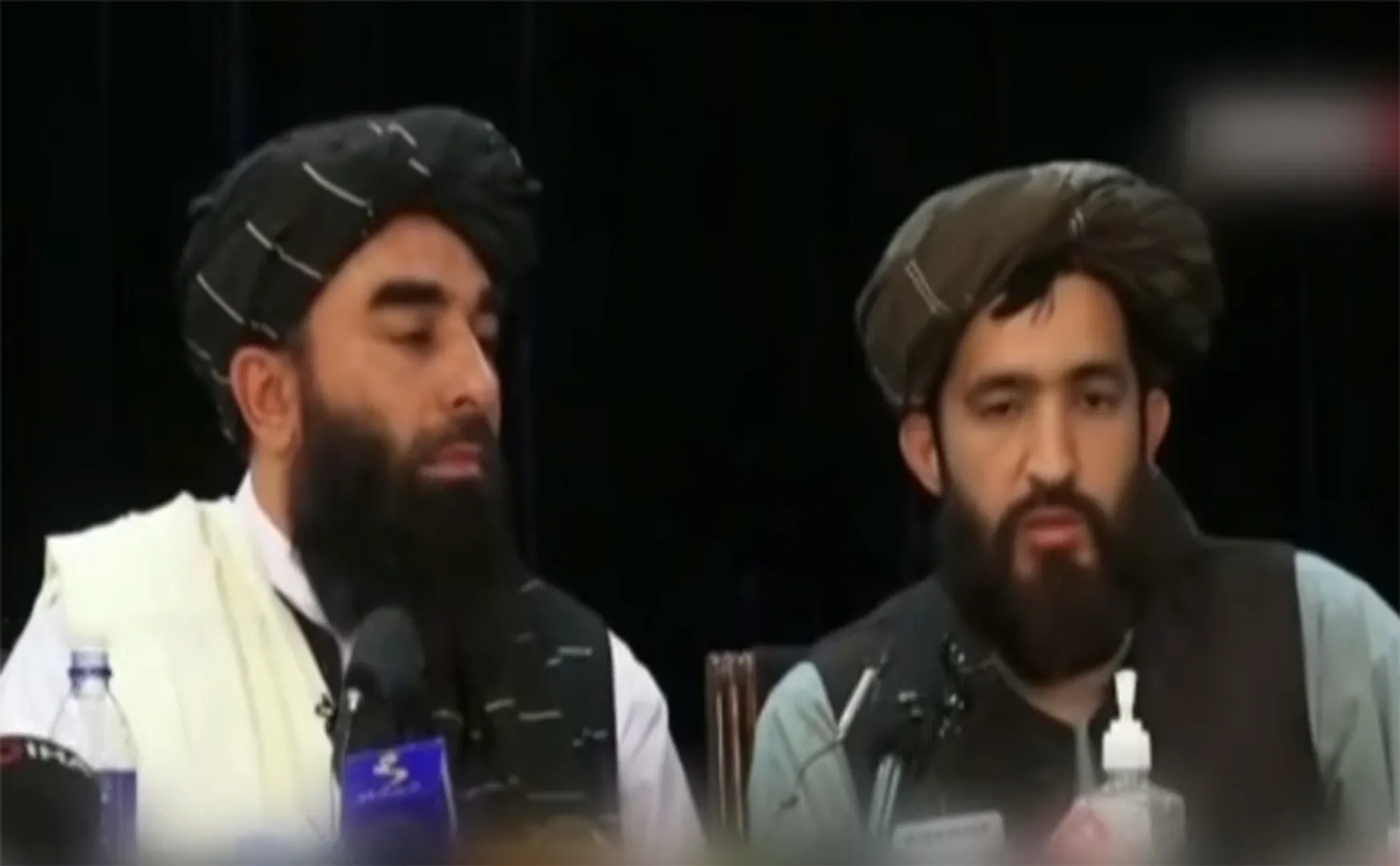 Afghanistan administeration pressmeet at kabul  