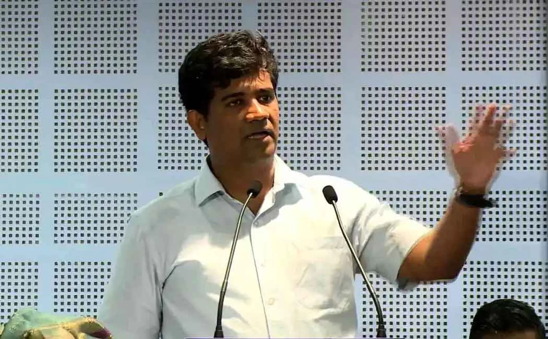 Doctor Ezhilan's first assembly speech  
