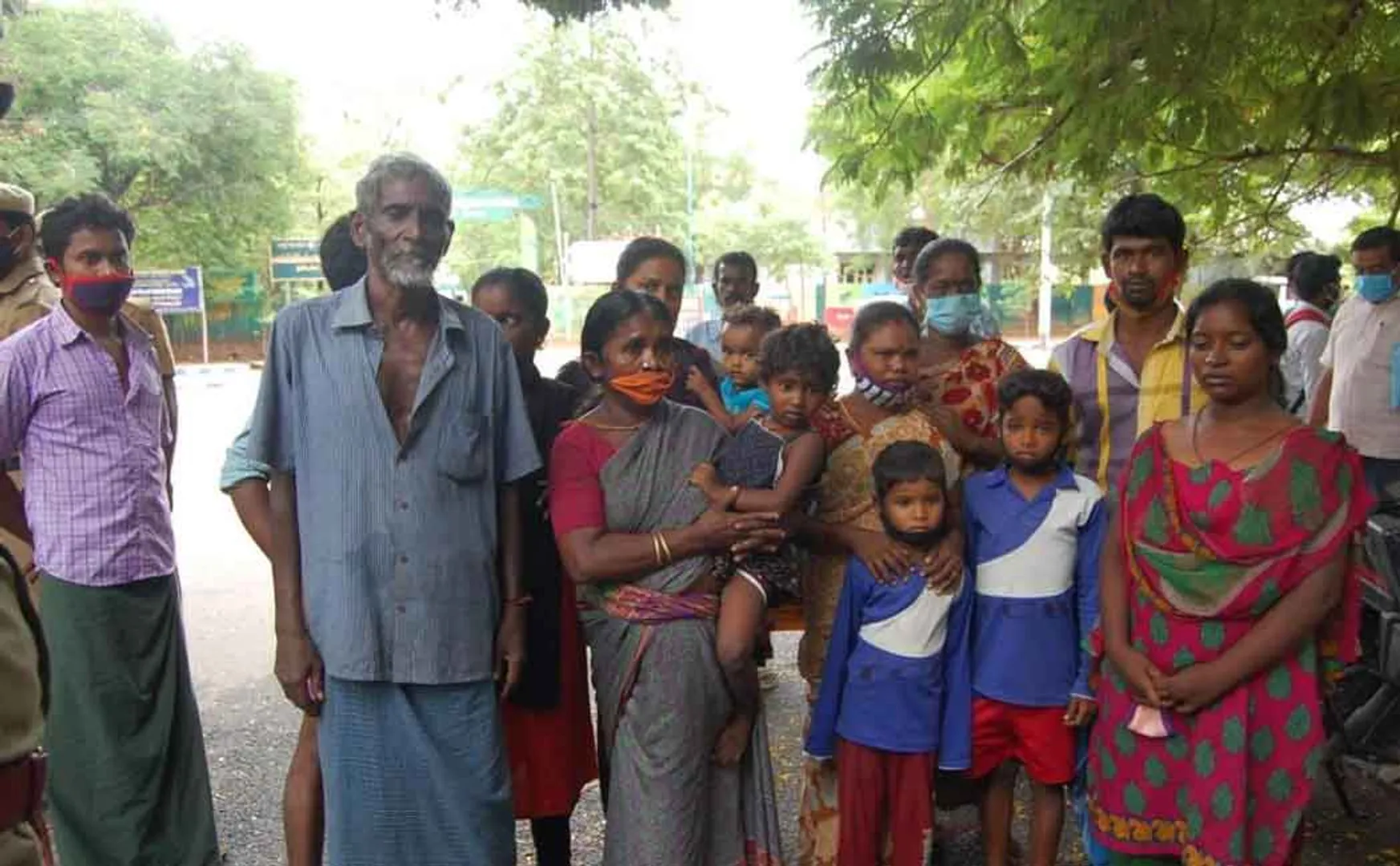 Family struggle in dindigul district collector office 