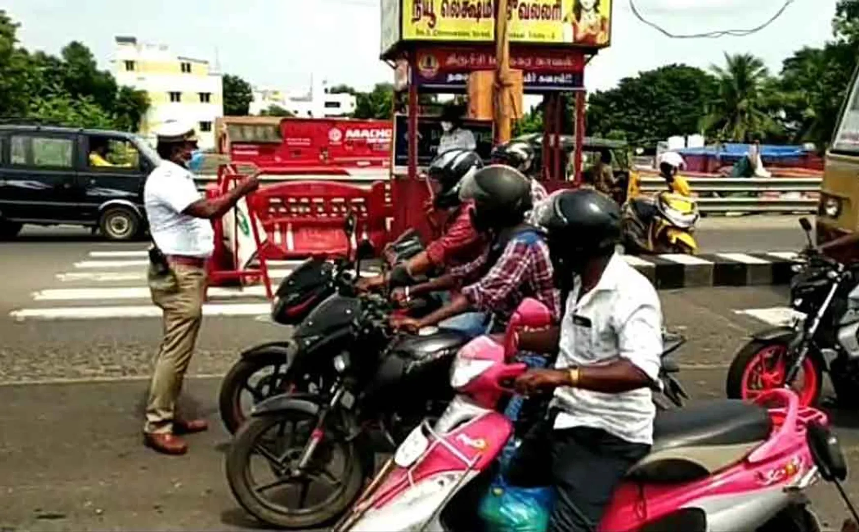 Traffic inspector who goes viral on social media 