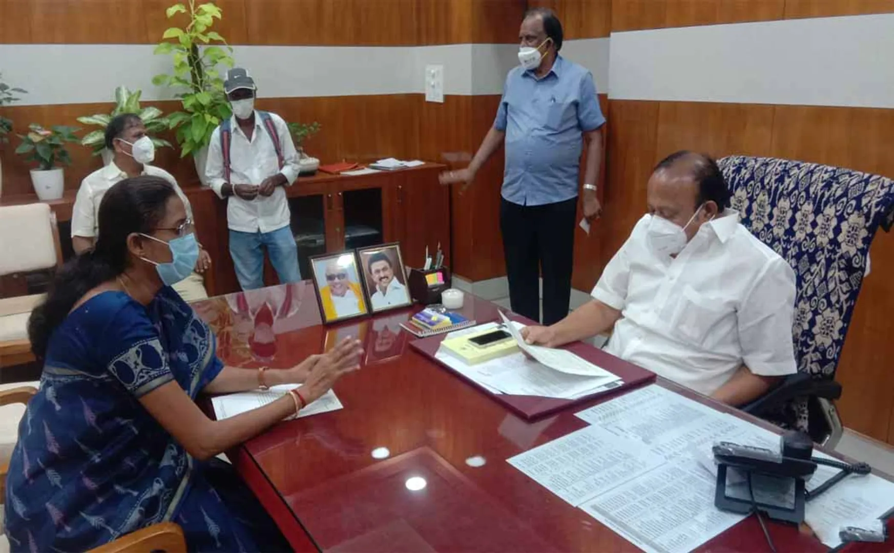 "Betel Research Center in Pugalur" -jothi Mani MP insists on meeting the Minister in person!
