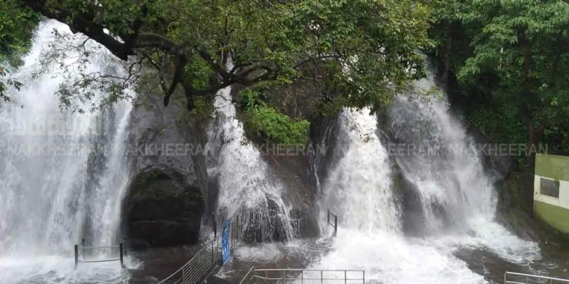 waterfalls at the end of the season!