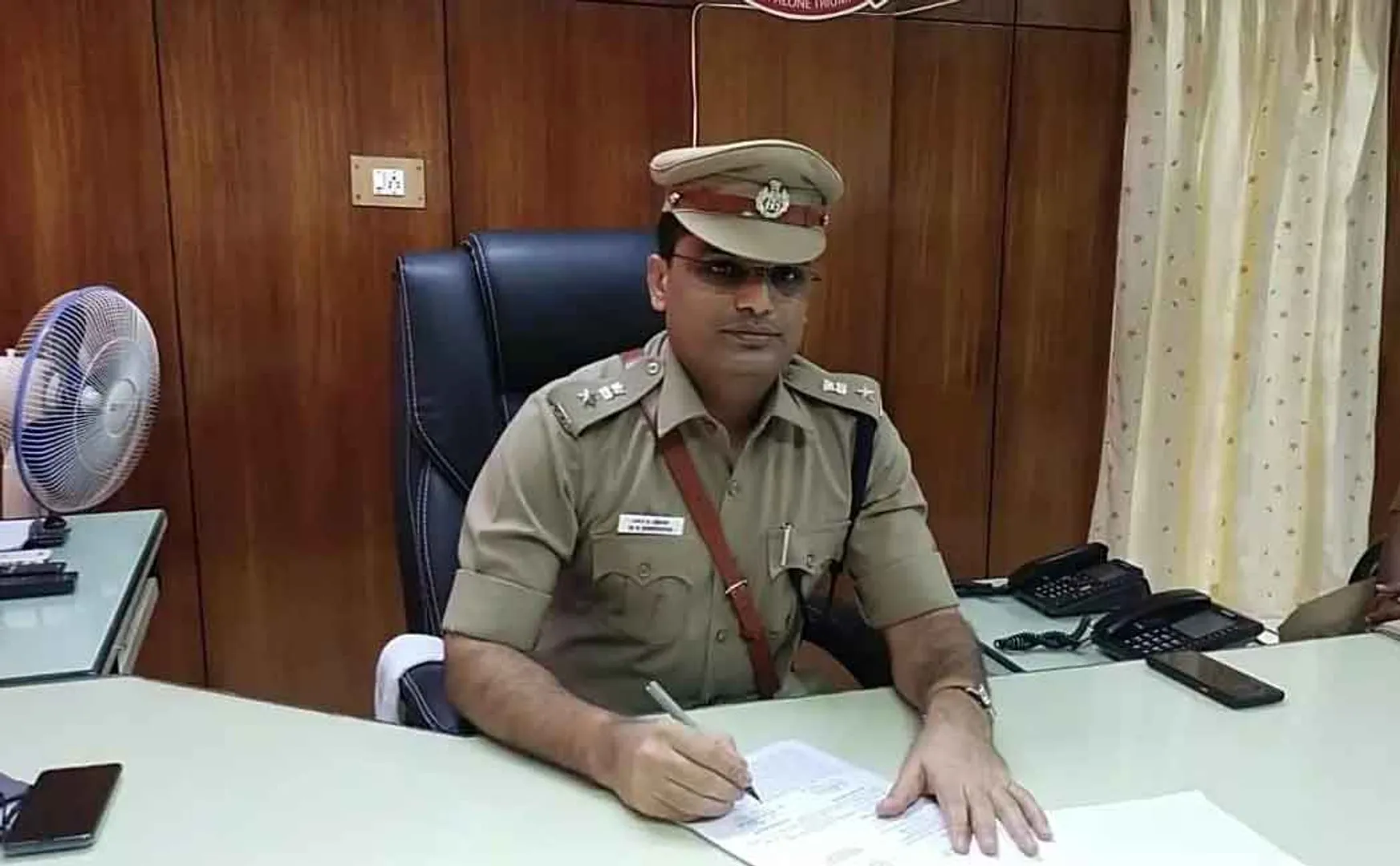 The public thanked the District Superintendent of Police ..!