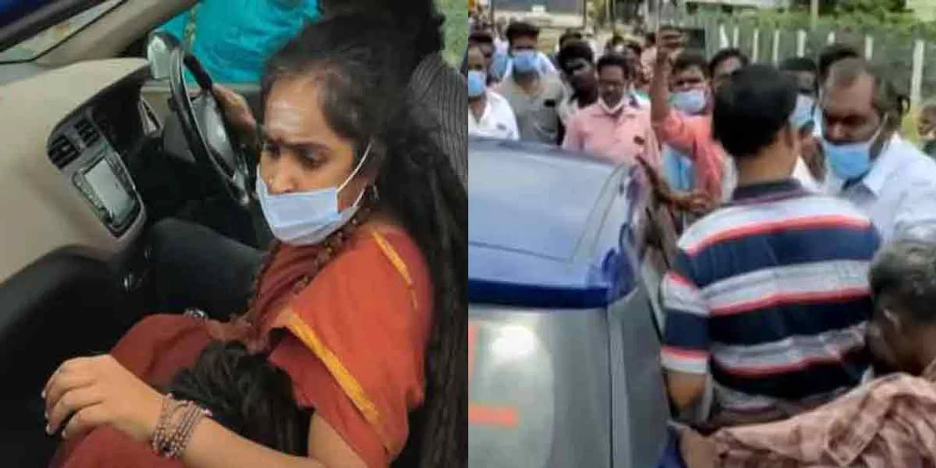 'The woman who was brainwashed and taken away ...' - The public who chased away the niththi disciples!