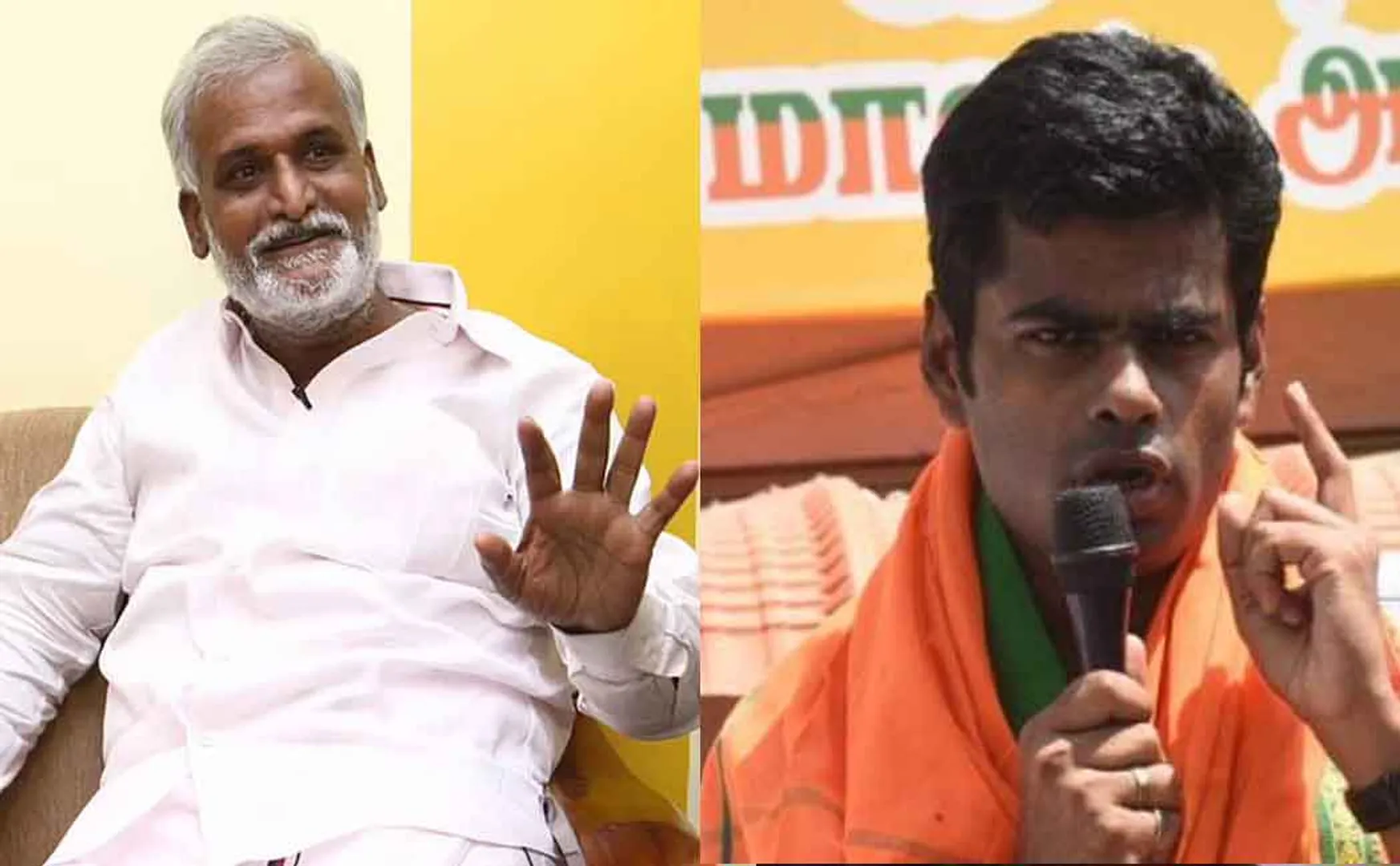 "The rule of law is going on here ..." - Minister Sekar Babu warned Annamalai
