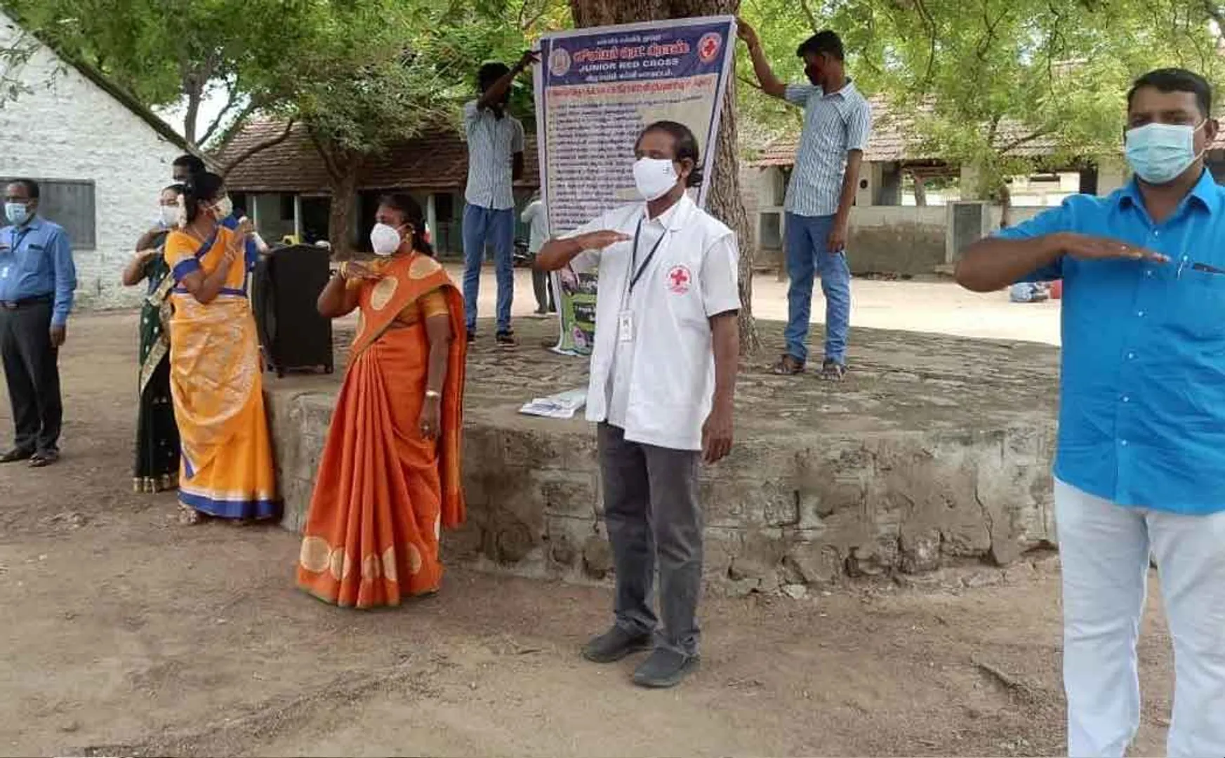 Corona Awareness Program led by the HEADMASTER