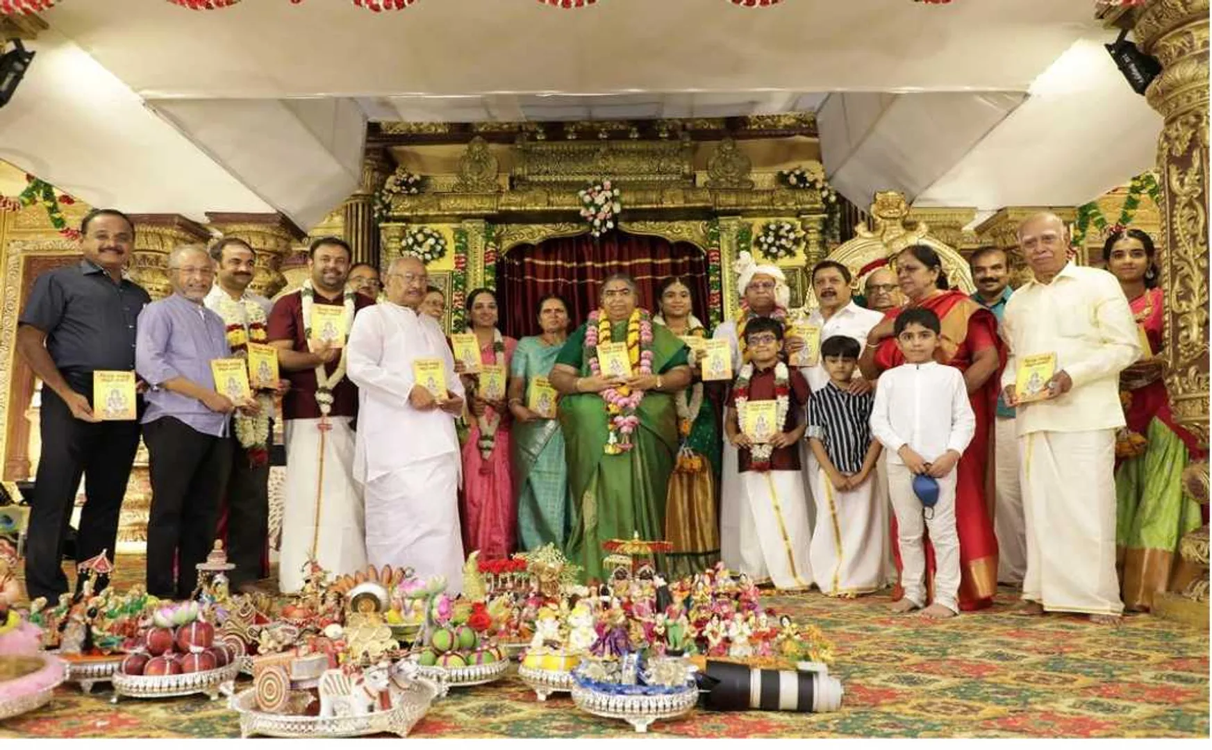 Bhimaratha Shanti Festival for 'Sakthi Masala' couple; Actor Sivakumar participates!