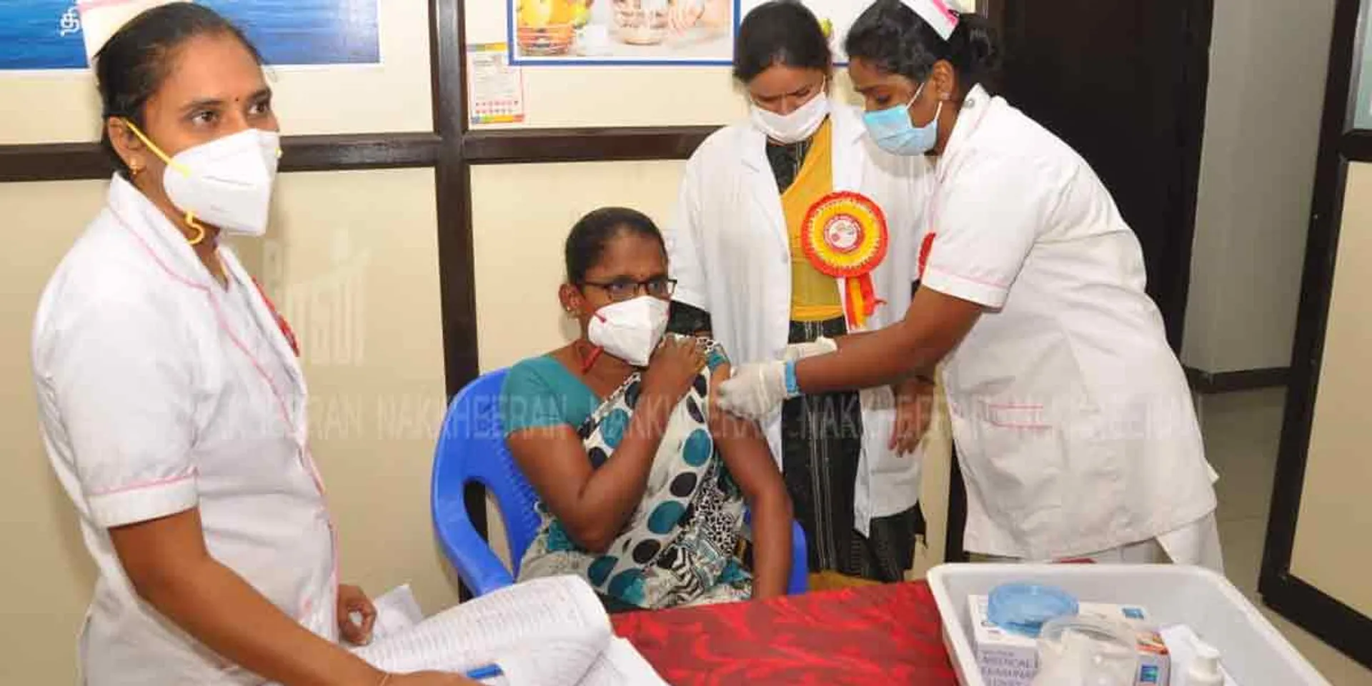  Corona vaccine for 20.11 lakh people as on evening (Pictures)