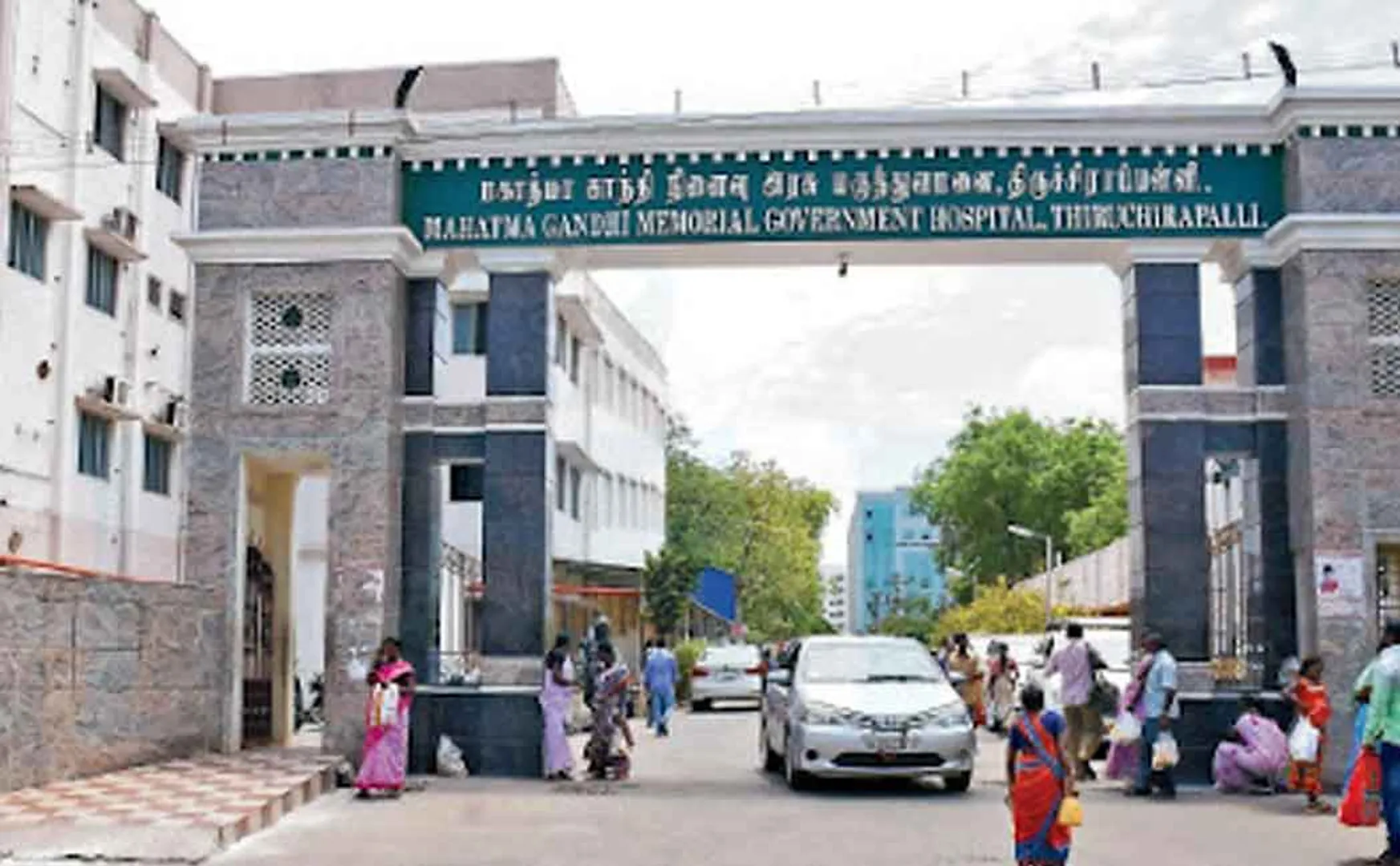 Assistant hostel re-used at Trichy Government Hospital
