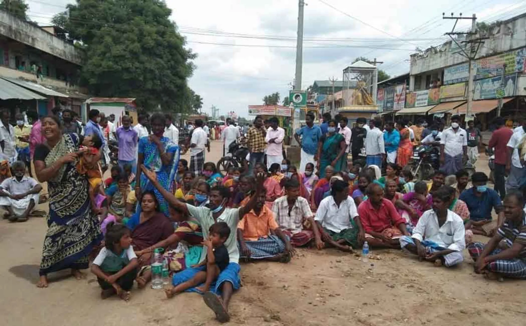 Daily wages person passes away near tanjore 