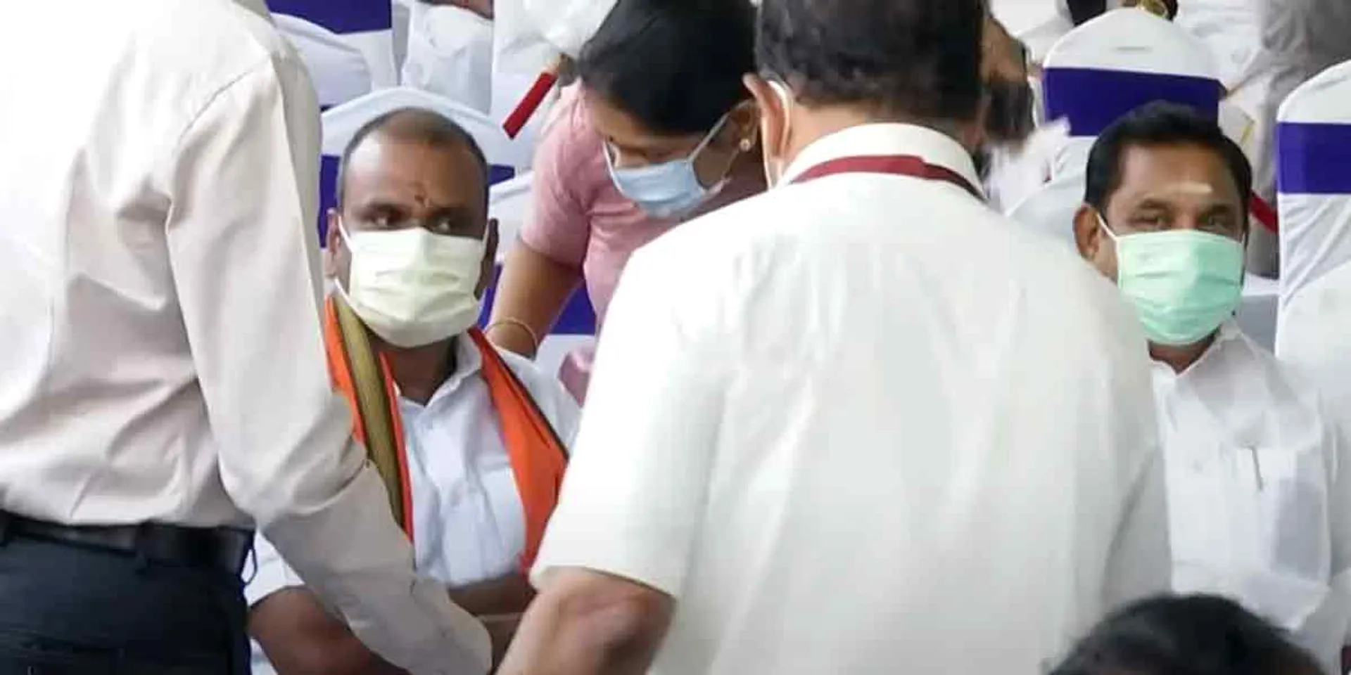 'Kanimozhi who got up and gave advice ... L. Murugan refused ...' - Governor's inauguration ceremony is interesting!