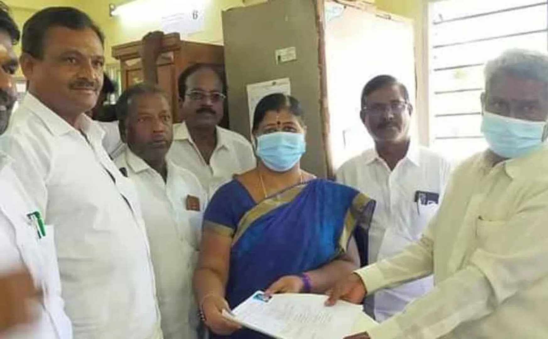 DMK MLA Wife  contest for the post of Panchayat President 