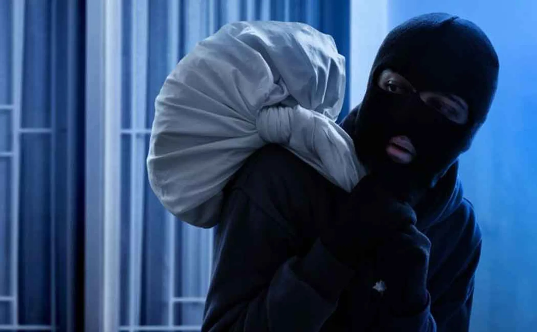 The gang who broke into the house and stole  