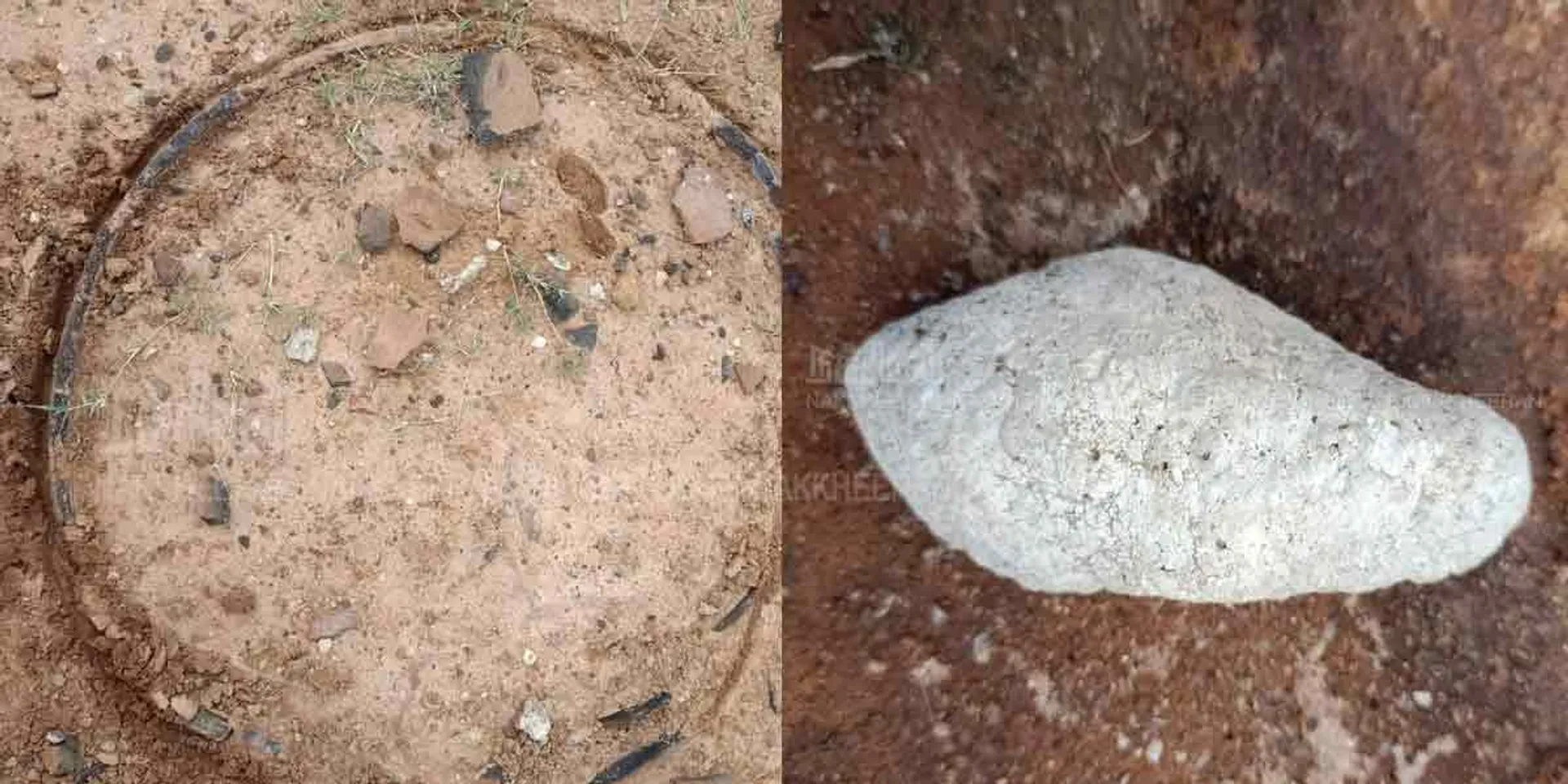 Discovery of 2000 year old Excavation material