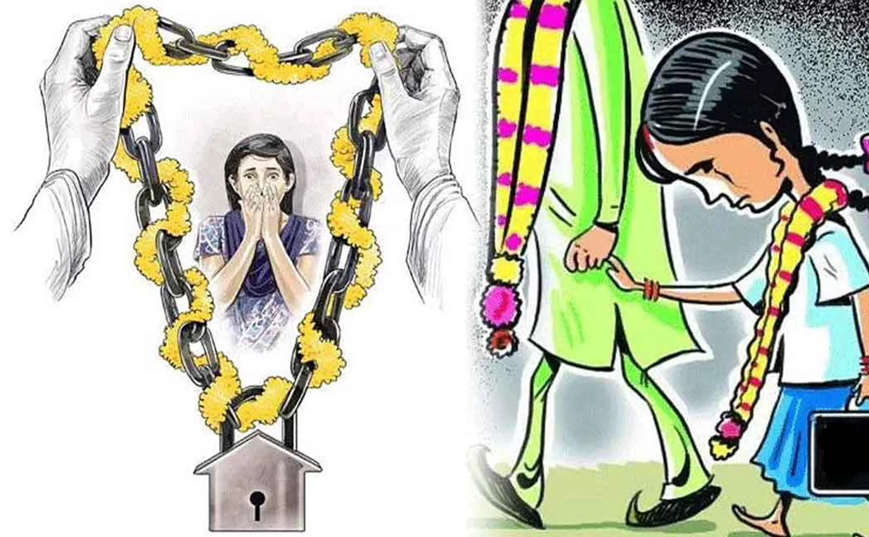 Relatives who married the girl ... husband who left home and went abroad