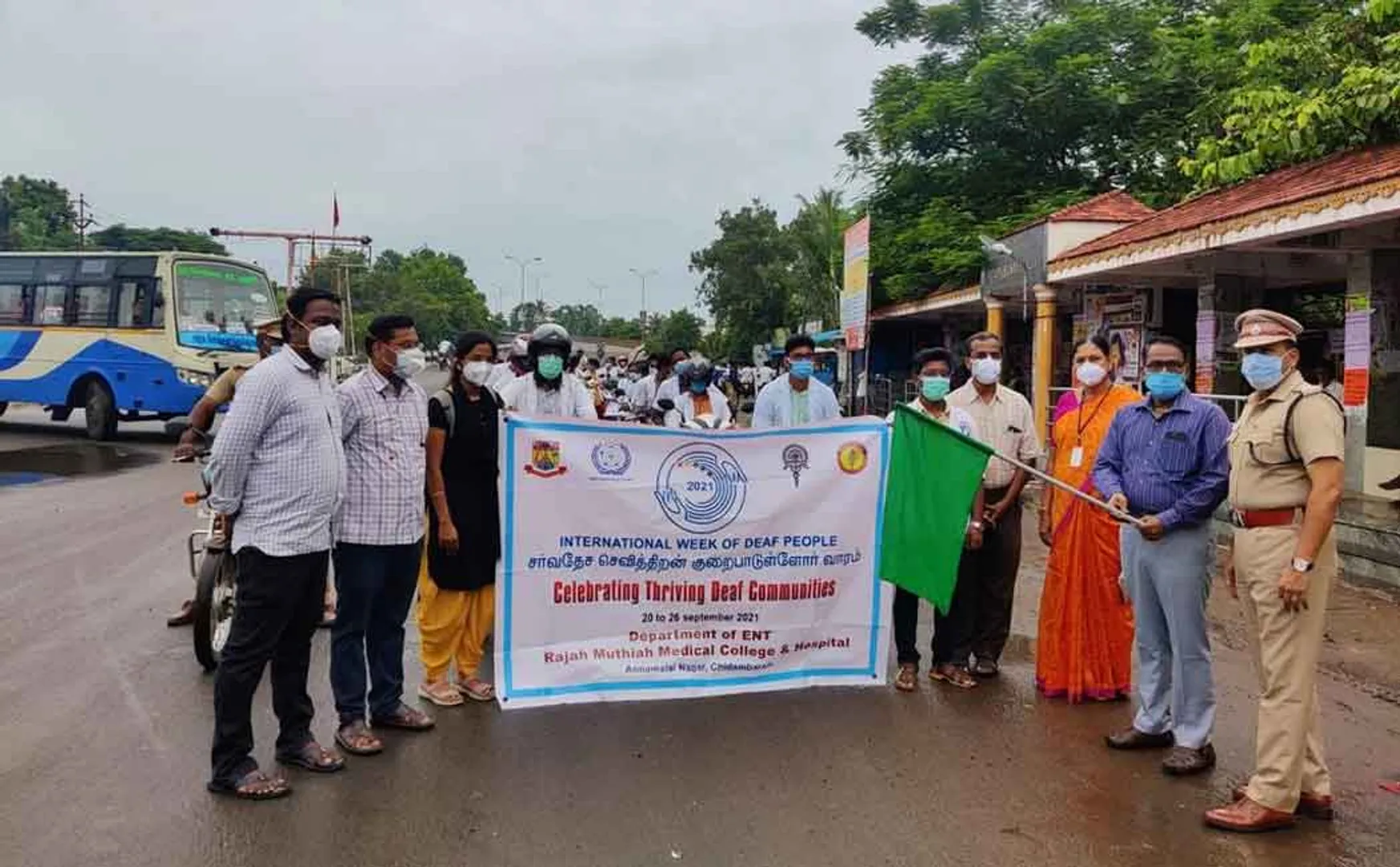 Awareness Rally to Promote Social Solidarity for the Hearing Impaired