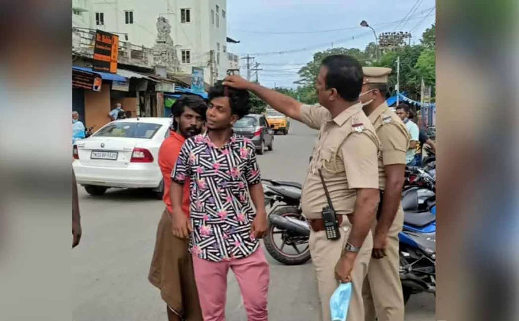 Dindigul District police involved in inspection 