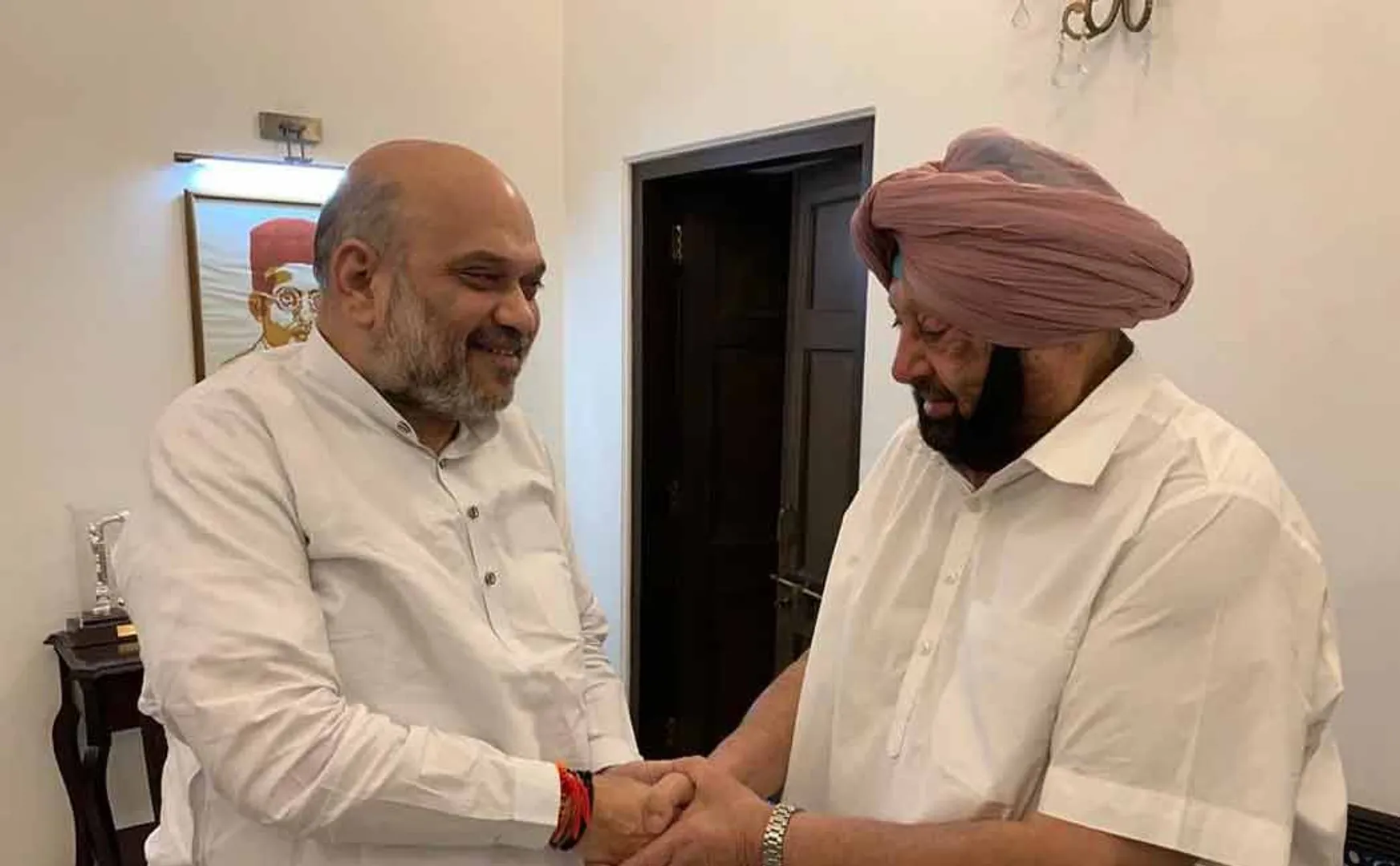 amit shah - AMARINDER SINGH 
