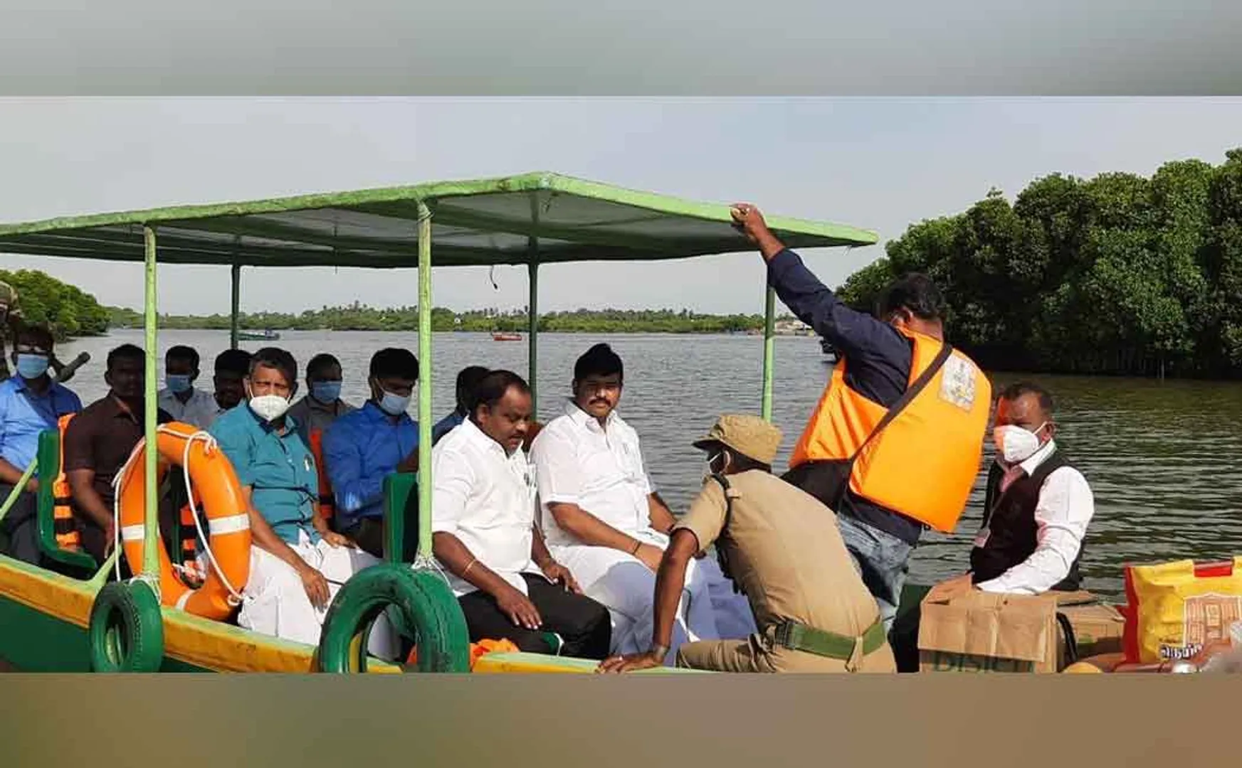 The minister who went on the boat and inspected!