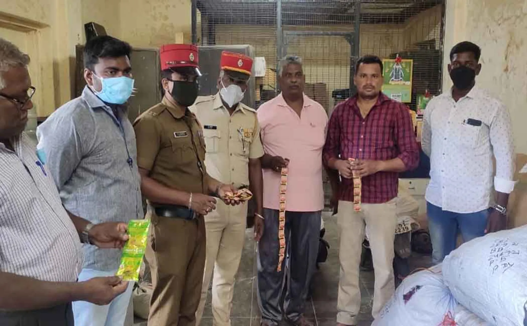 Special team arrested persons who brought drugs
