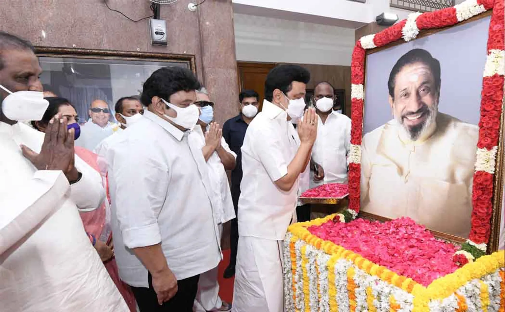 Tribute to Chief Minister MK Stalin at Shivaji Mani Mandapam! (Pictures)