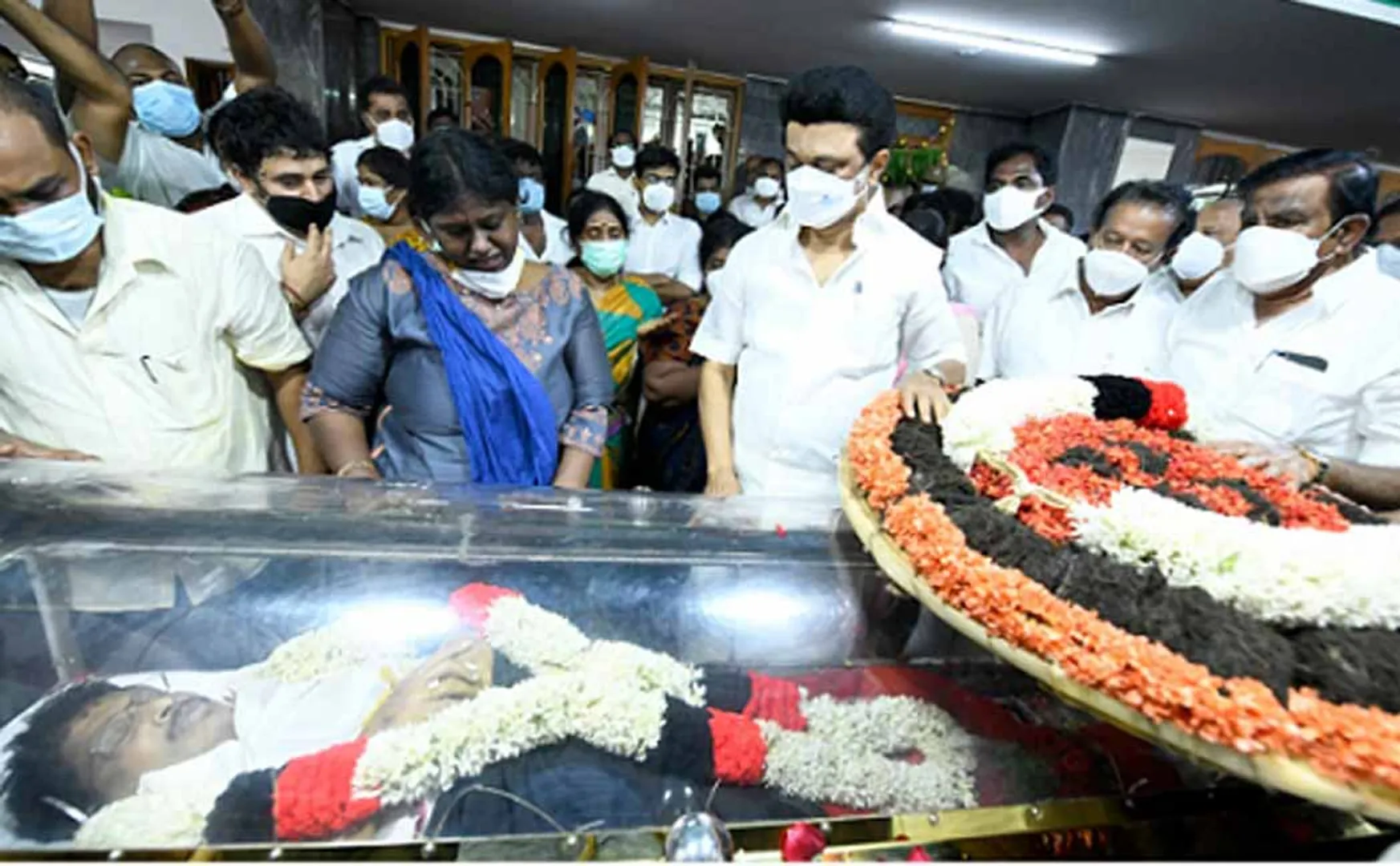 The death of Veerapandi Raja was not an individual human death; As the pillar leans! MK Stalin's condolences !!