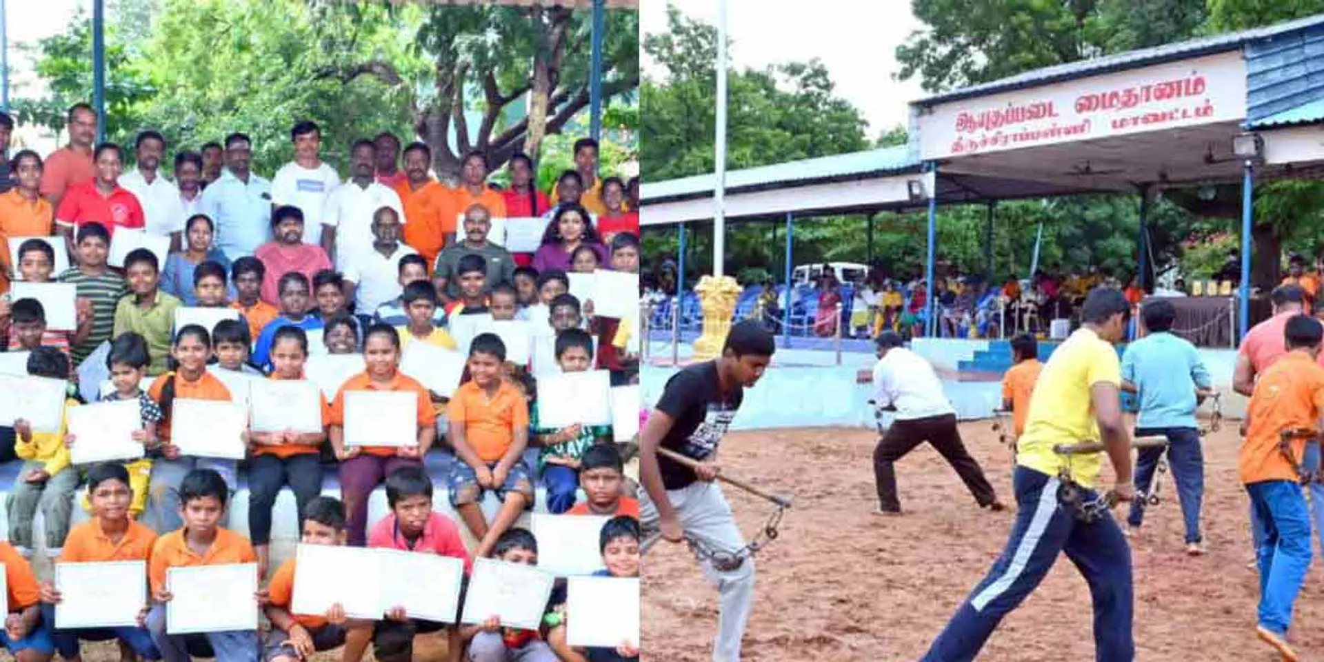  Martial arts show in Trichy