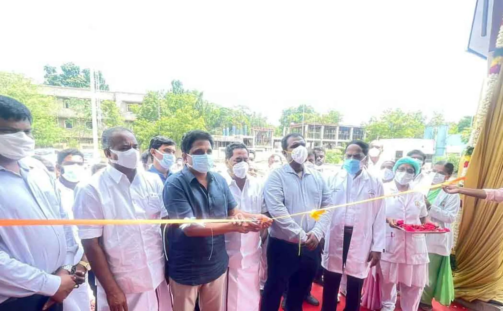 Ravikumar MP Tweet about PM Cares PSA Plant 