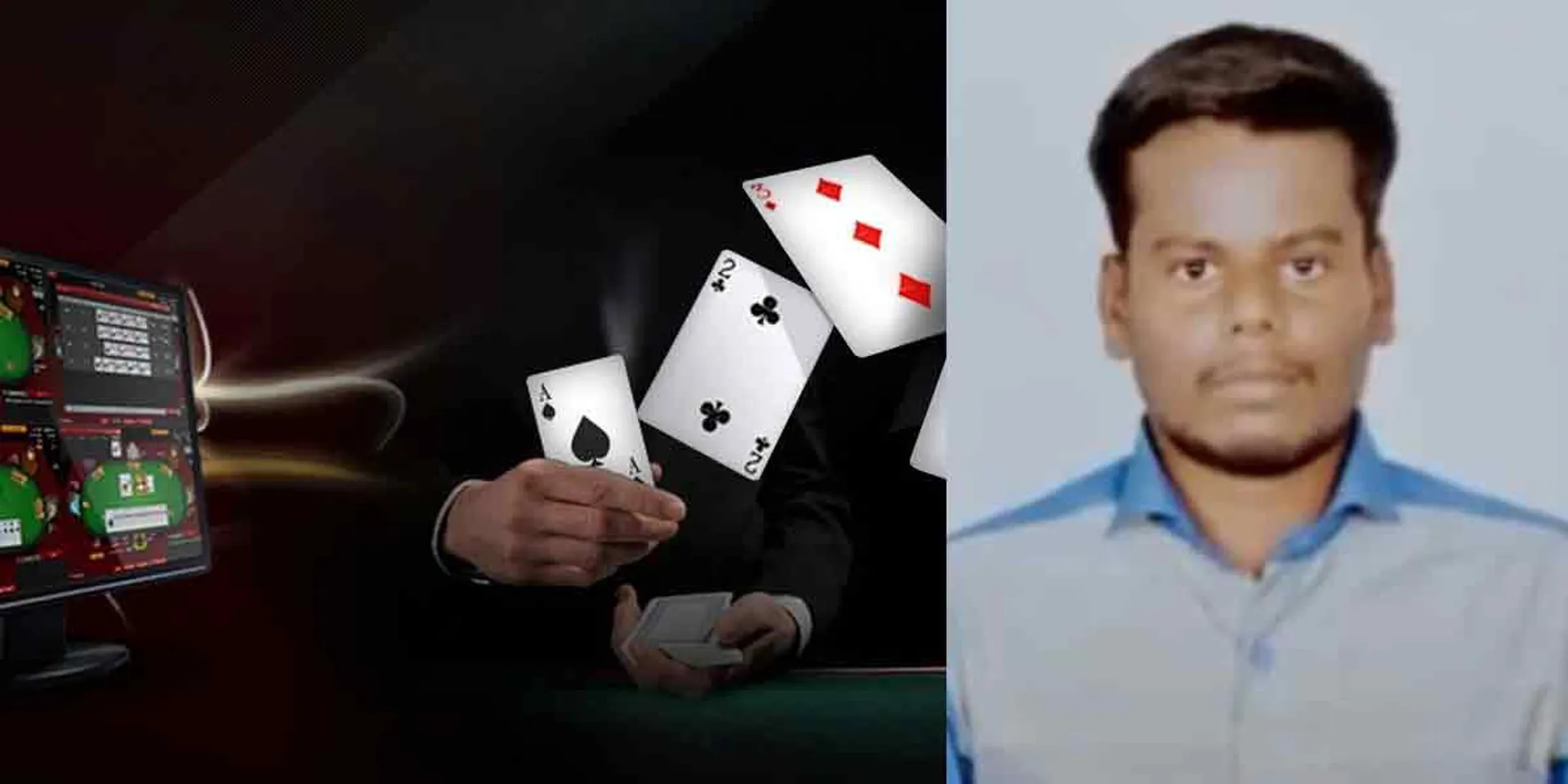 online rummy incident in thirupathur 